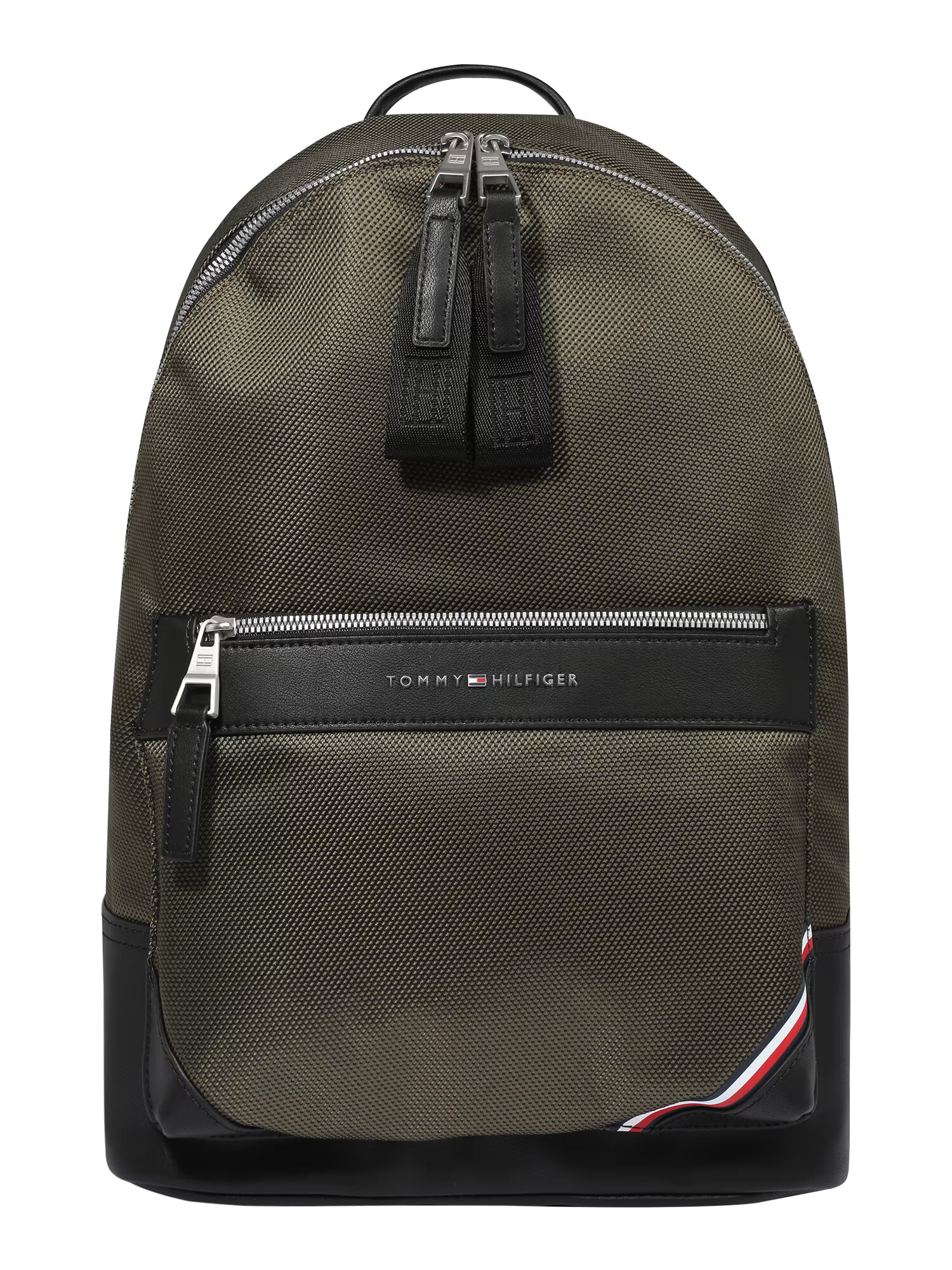 TOMMY HILFIGER Rucsac kaki / roșu / negru / alb - Pled.ro