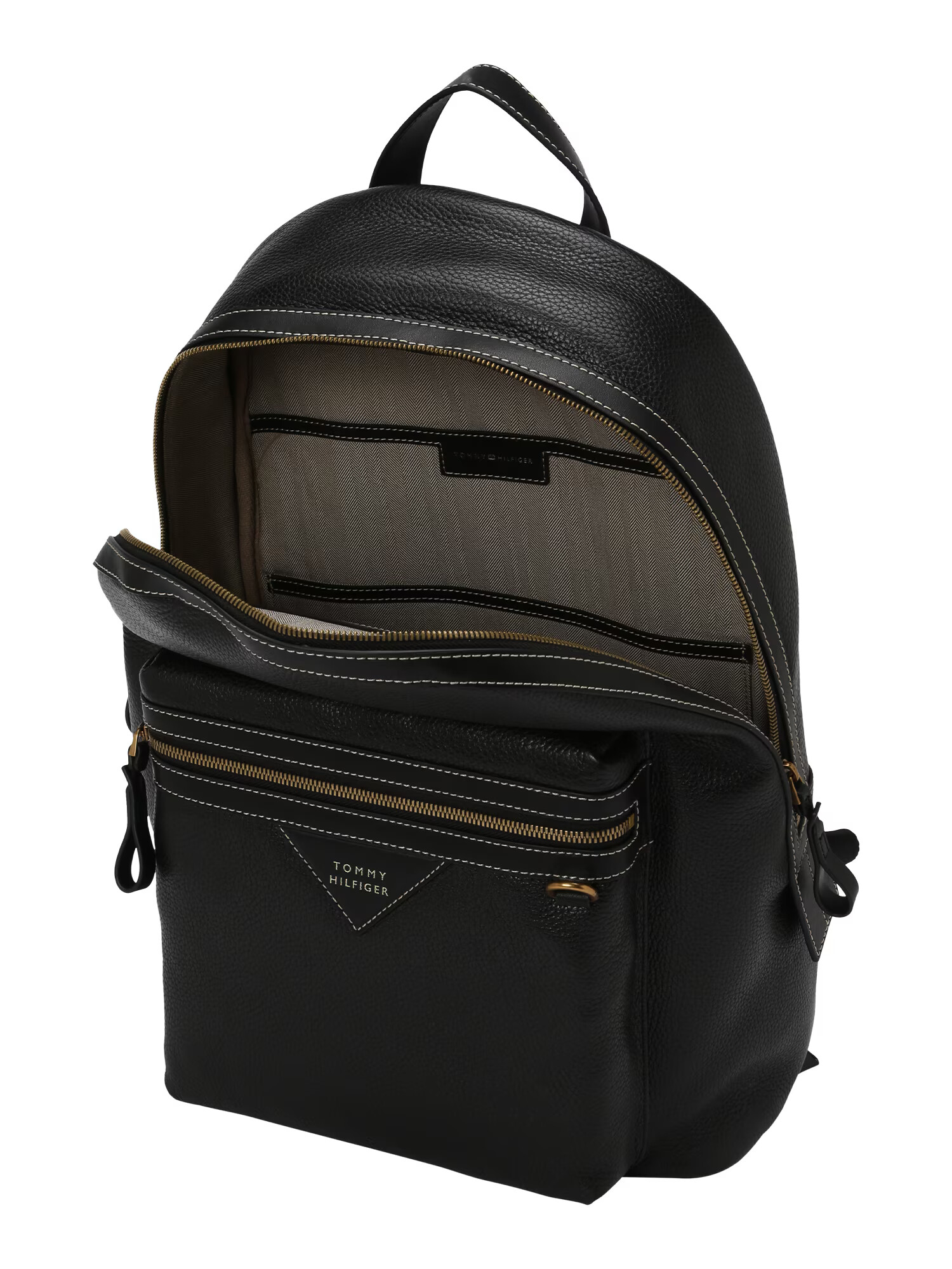 TOMMY HILFIGER Rucsac negru / alb - Pled.ro