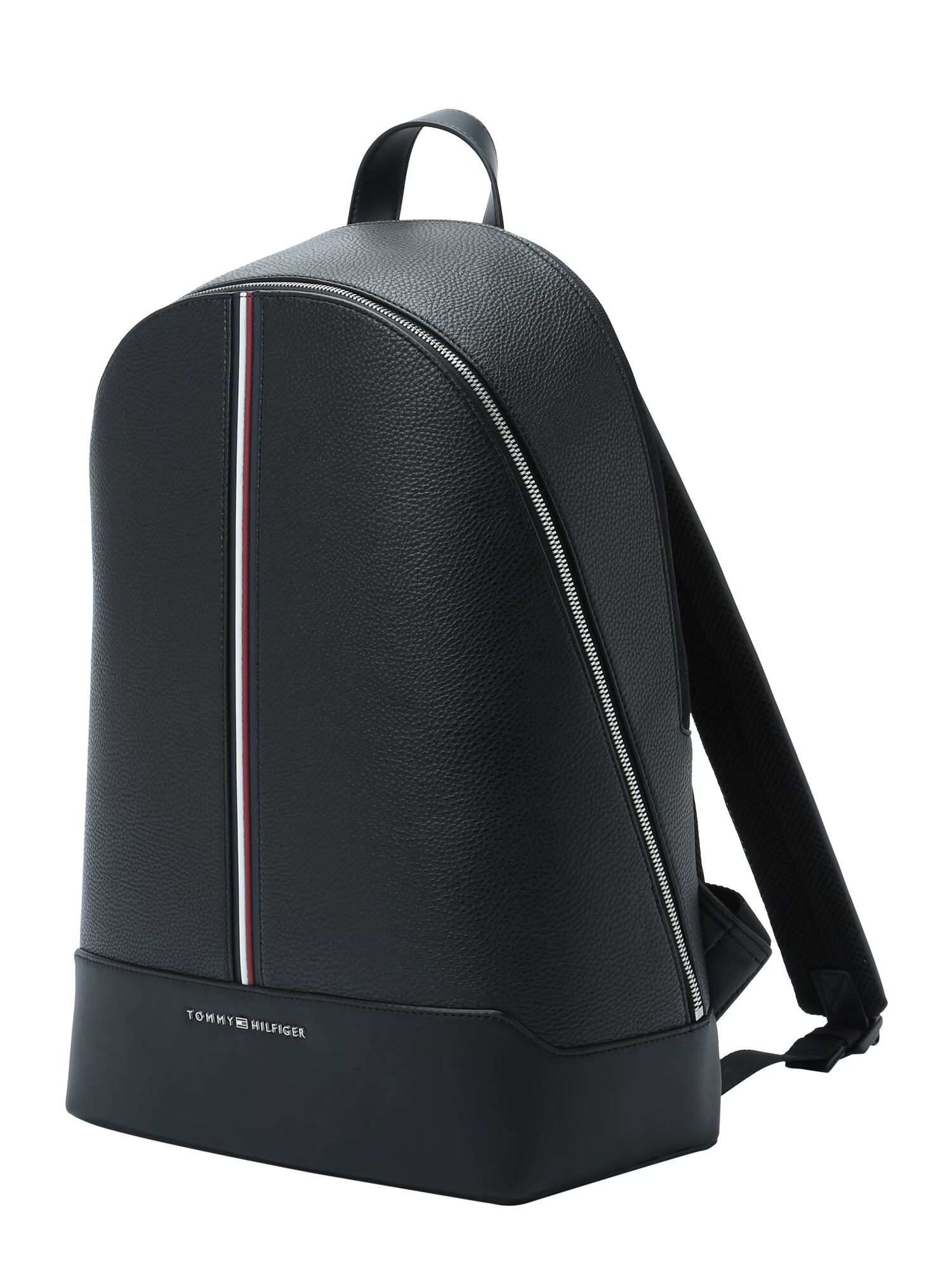 TOMMY HILFIGER Rucsac 'Central Dome' negru / alb - Pled.ro