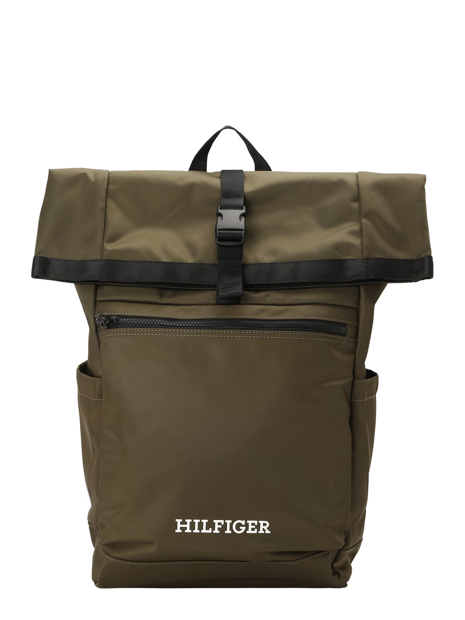 TOMMY HILFIGER Rucsac 'Monotype' verde închis - Pled.ro