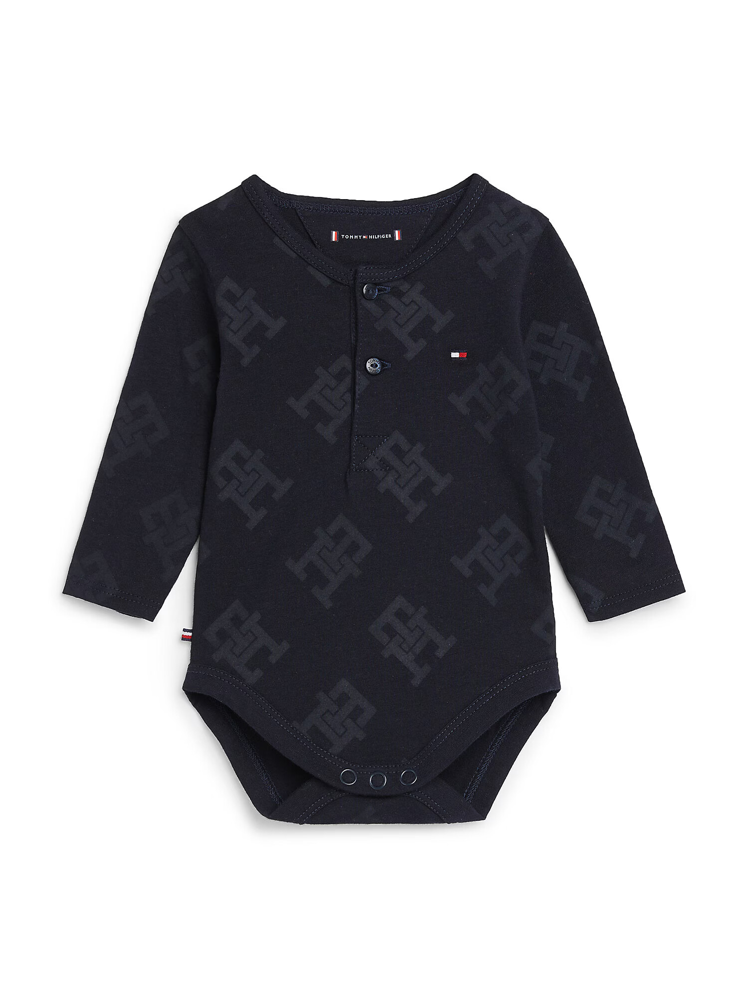 TOMMY HILFIGER Salopetă/Body bleumarin / roșu / alb - Pled.ro