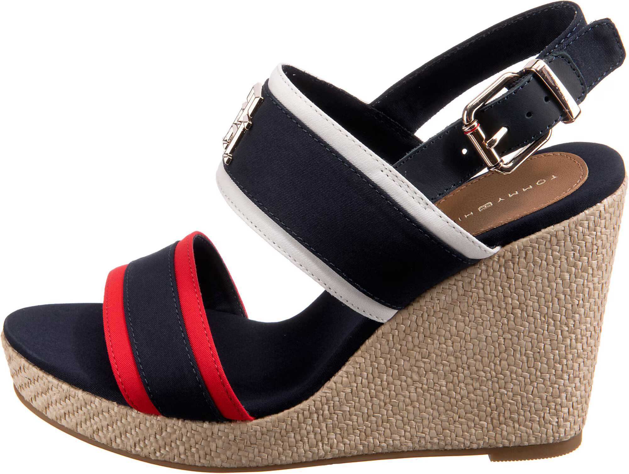 TOMMY HILFIGER Sandale albastru / roșu / alb - Pled.ro