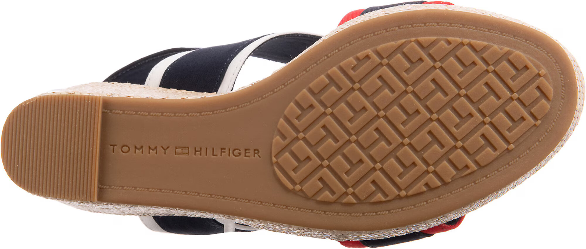 TOMMY HILFIGER Sandale albastru / roșu / alb - Pled.ro