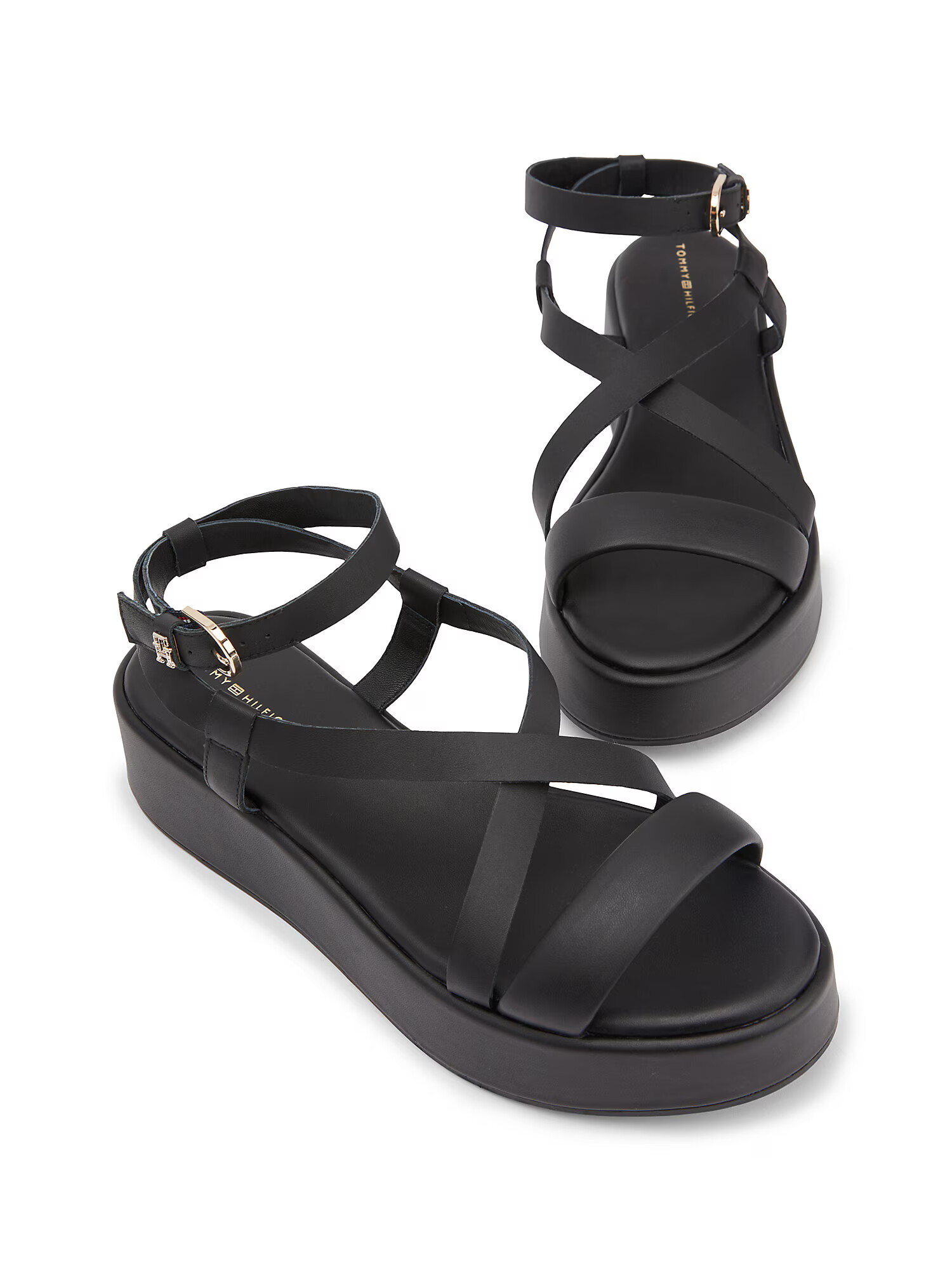 TOMMY HILFIGER Sandale negru - Pled.ro