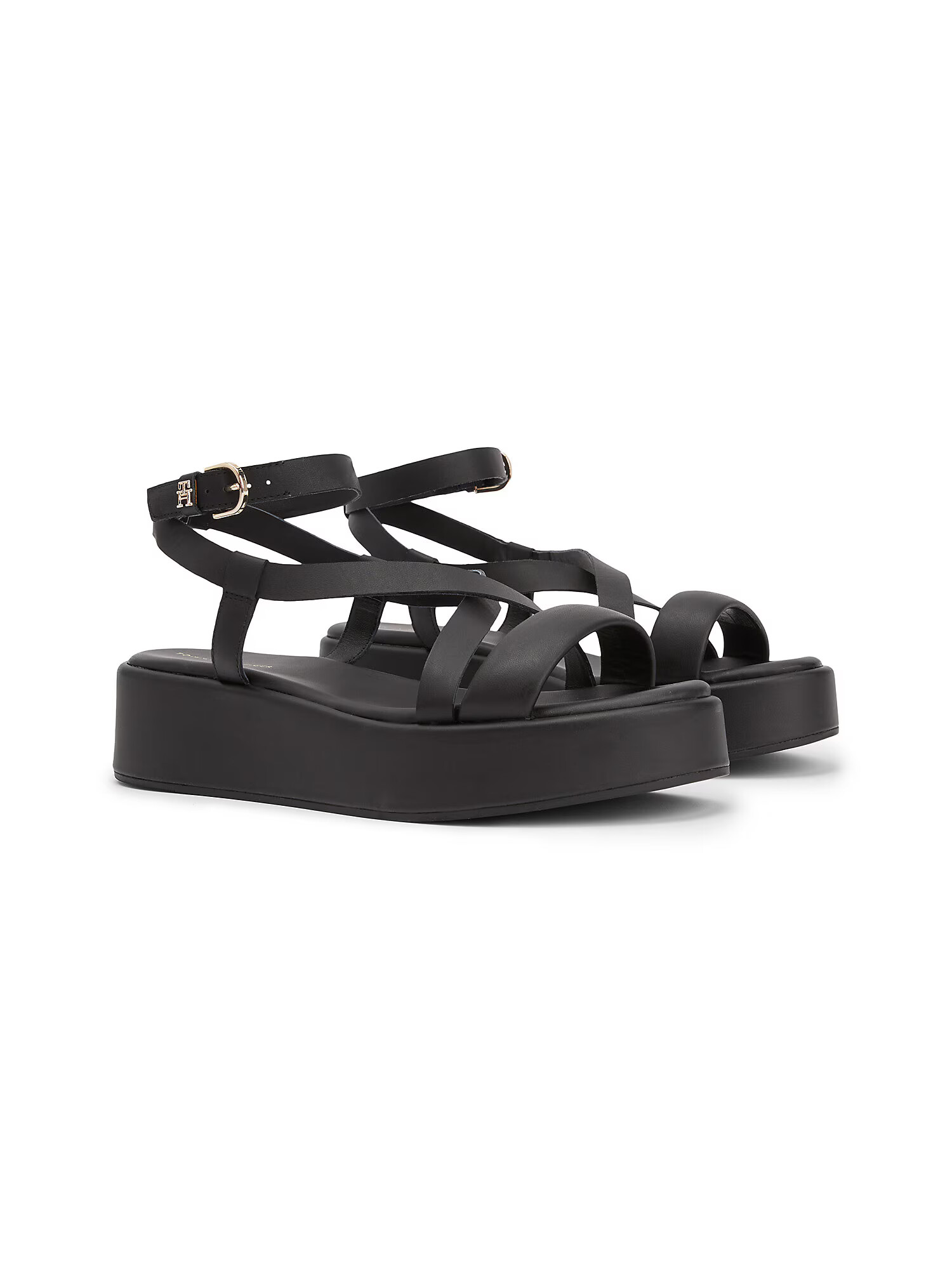 TOMMY HILFIGER Sandale negru - Pled.ro