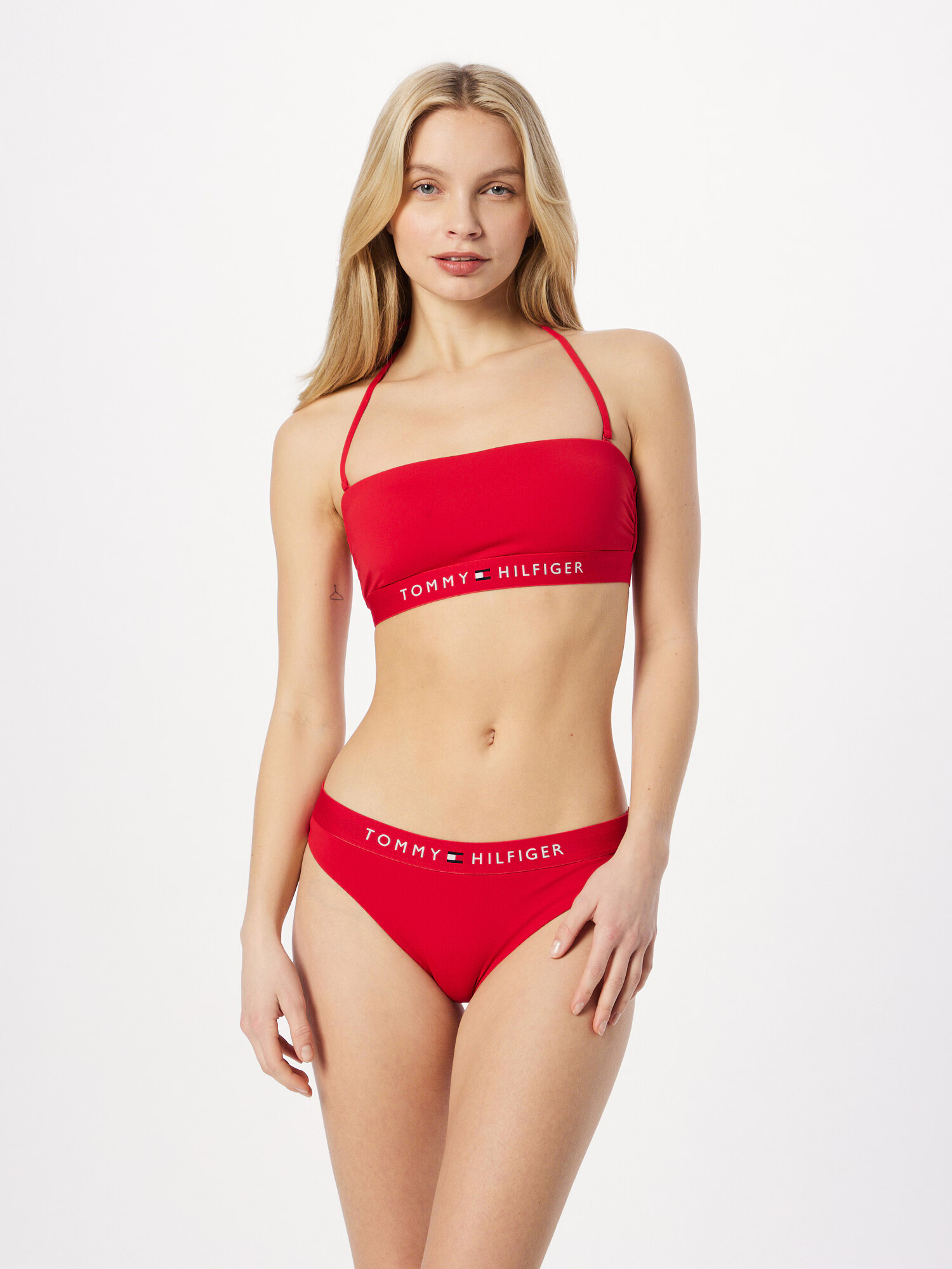 Tommy Hilfiger Underwear Slip costum de baie albastru / roșu / alb - Pled.ro