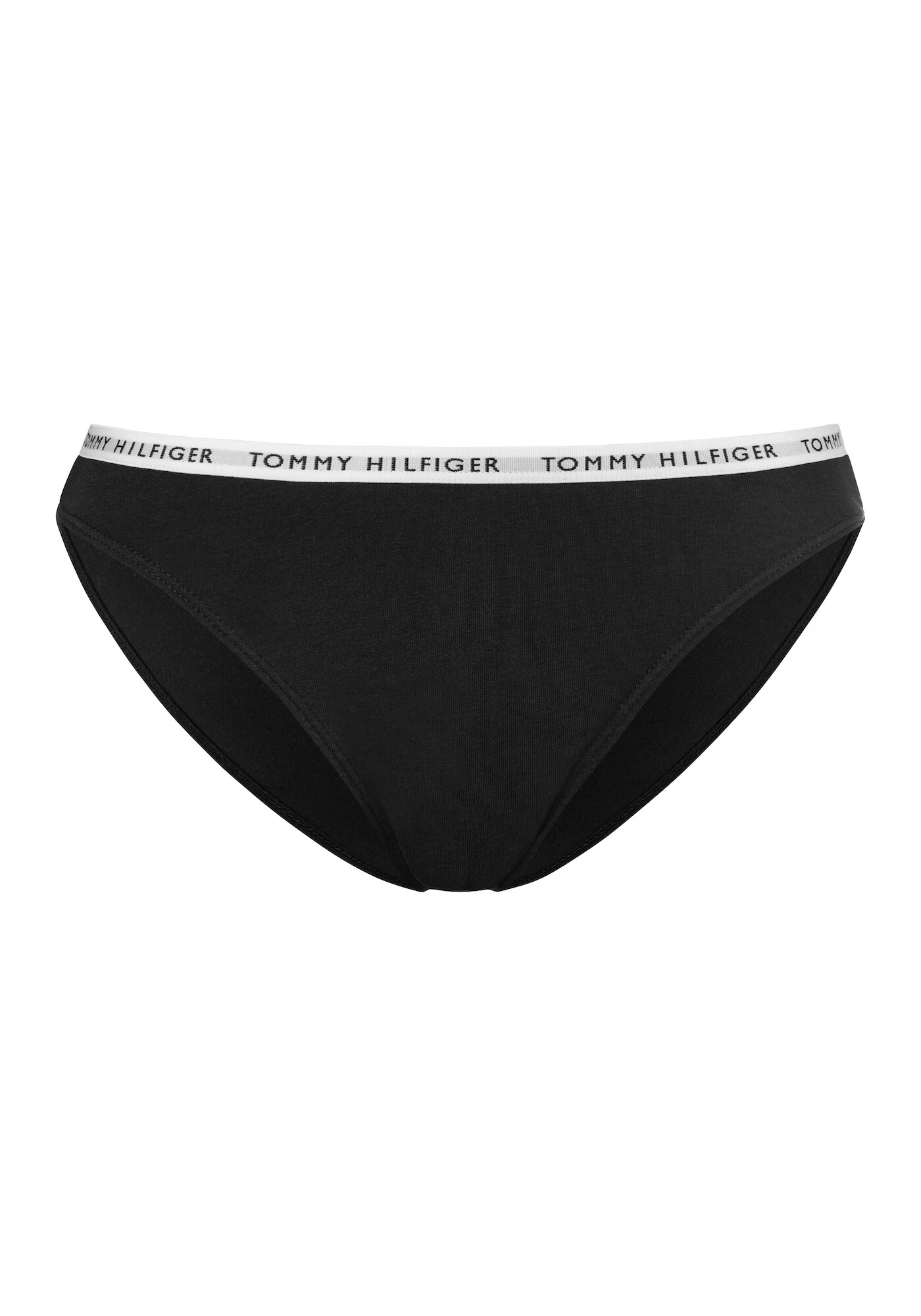 TOMMY HILFIGER Slip negru / alb - Pled.ro