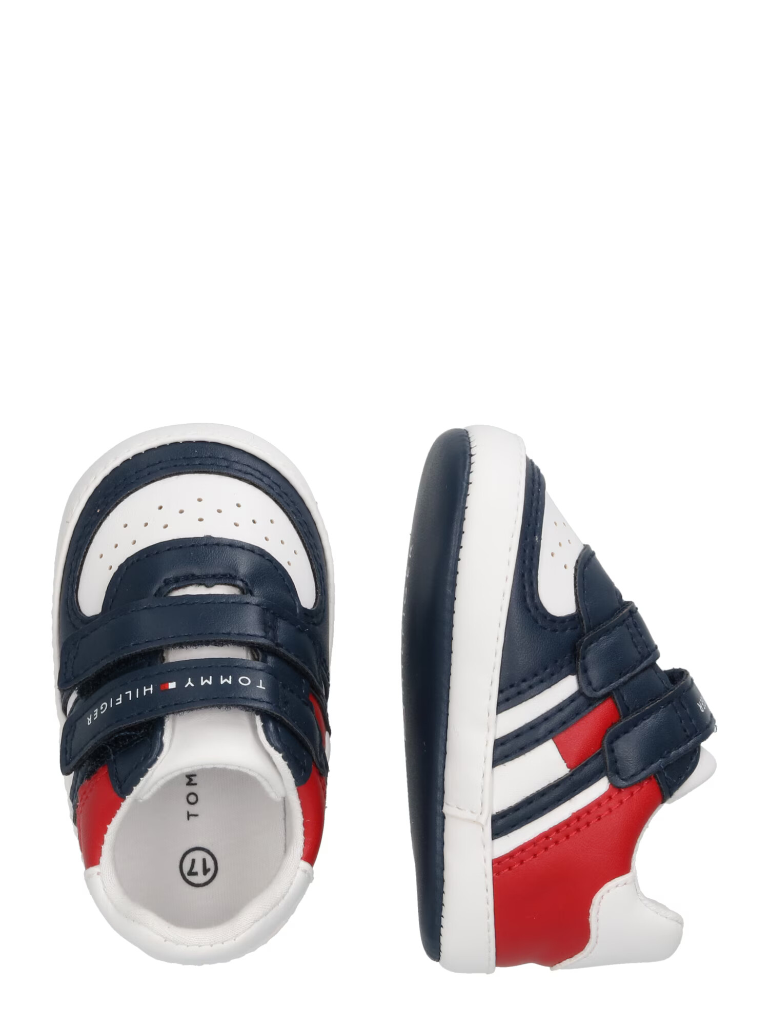 TOMMY HILFIGER Sneaker bleumarin / roșu / alb - Pled.ro