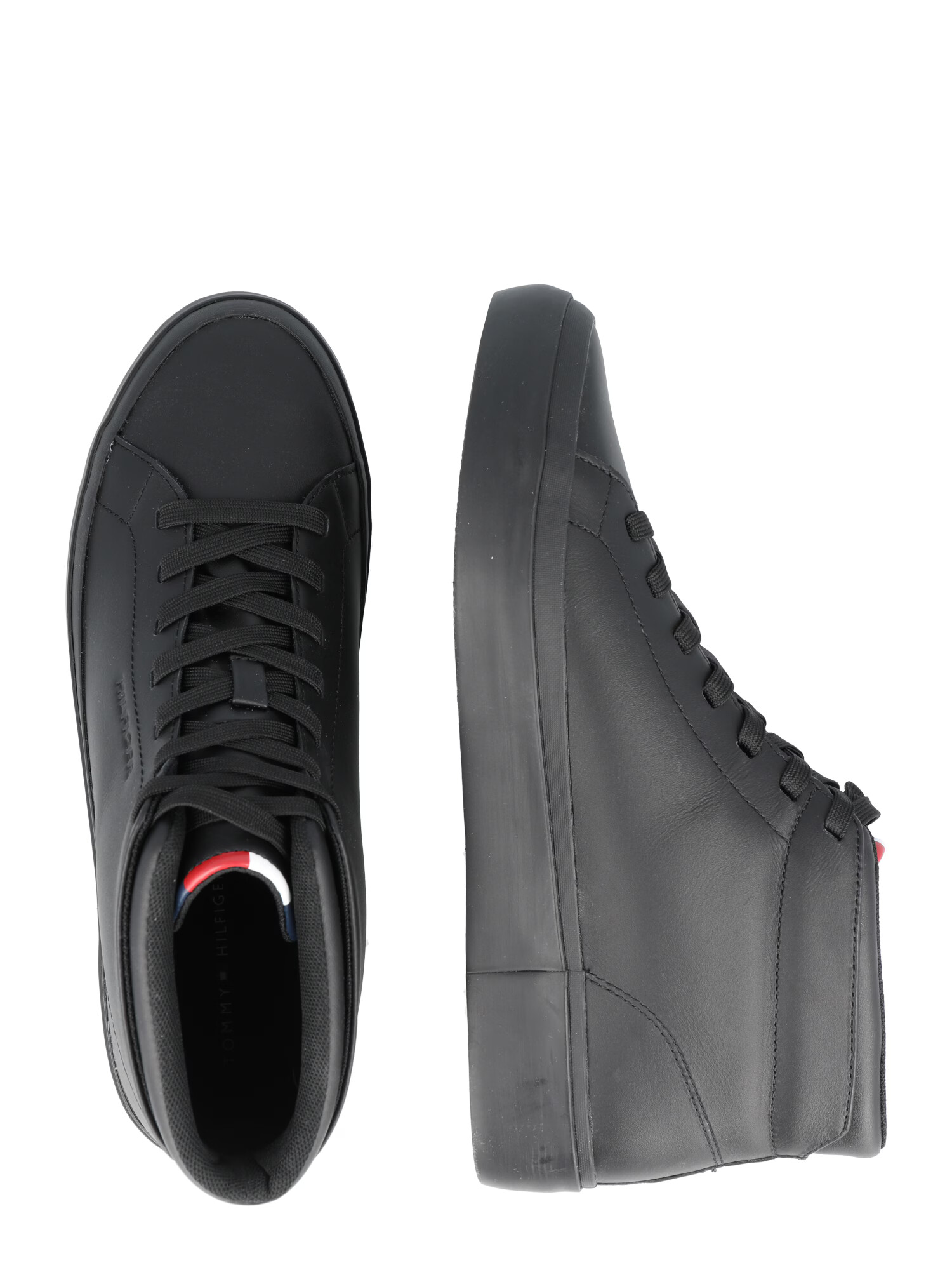 TOMMY HILFIGER Sneaker înalt negru - Pled.ro