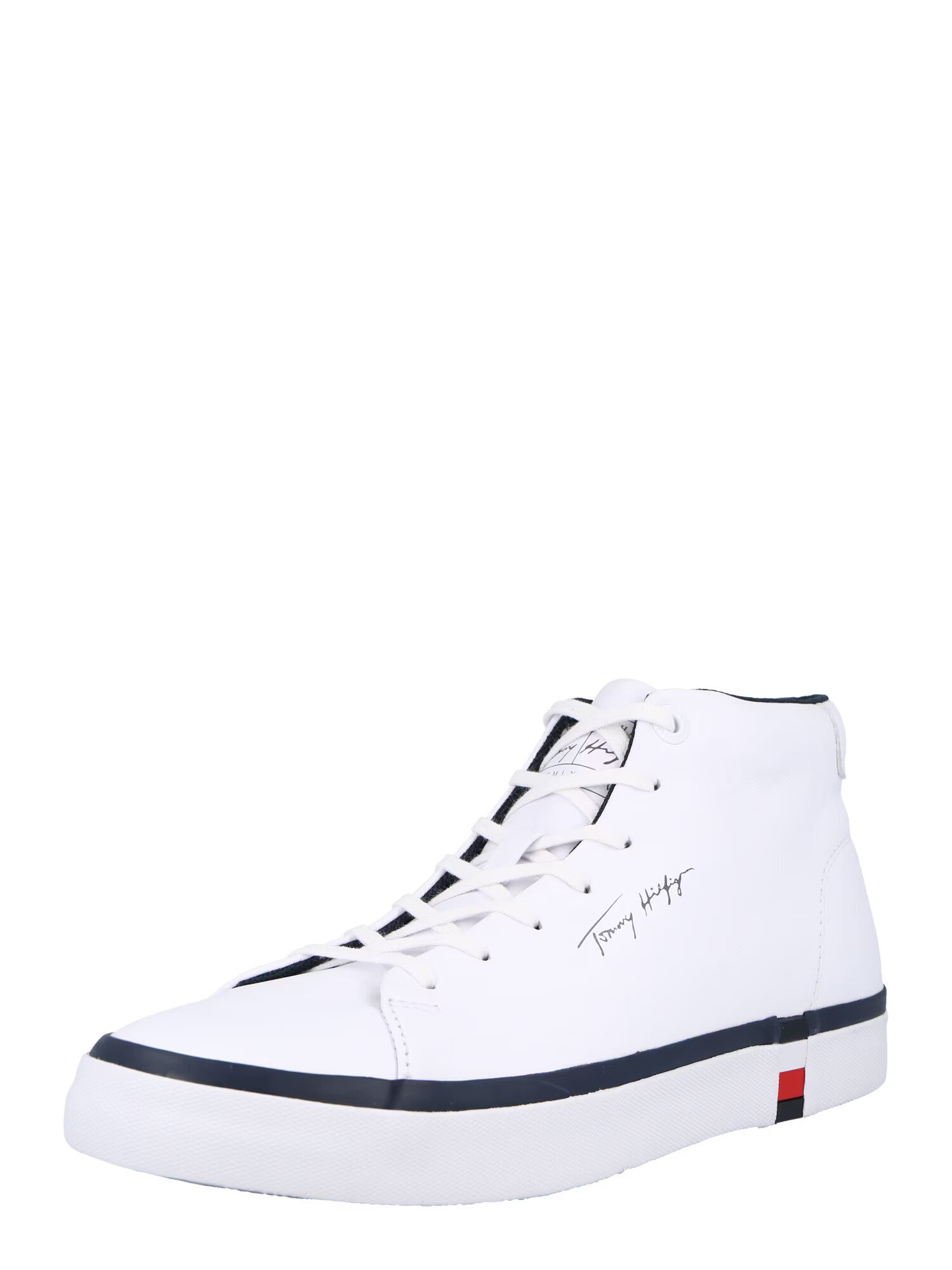 TOMMY HILFIGER Sneaker înalt roșu / negru / alb - Pled.ro