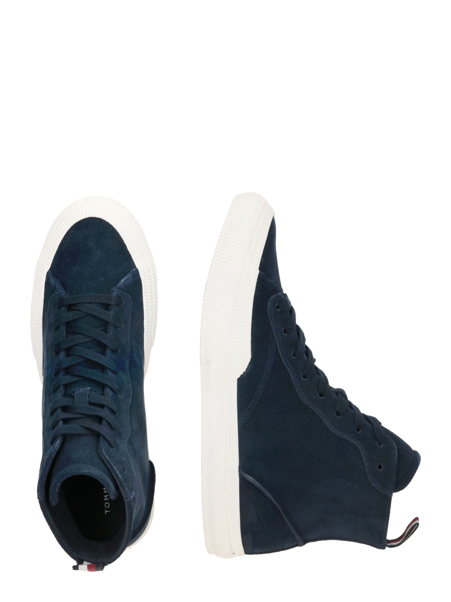 TOMMY HILFIGER Sneaker înalt 'VULC PREMIUM SUEDE ARTISAN' albastru noapte - Pled.ro