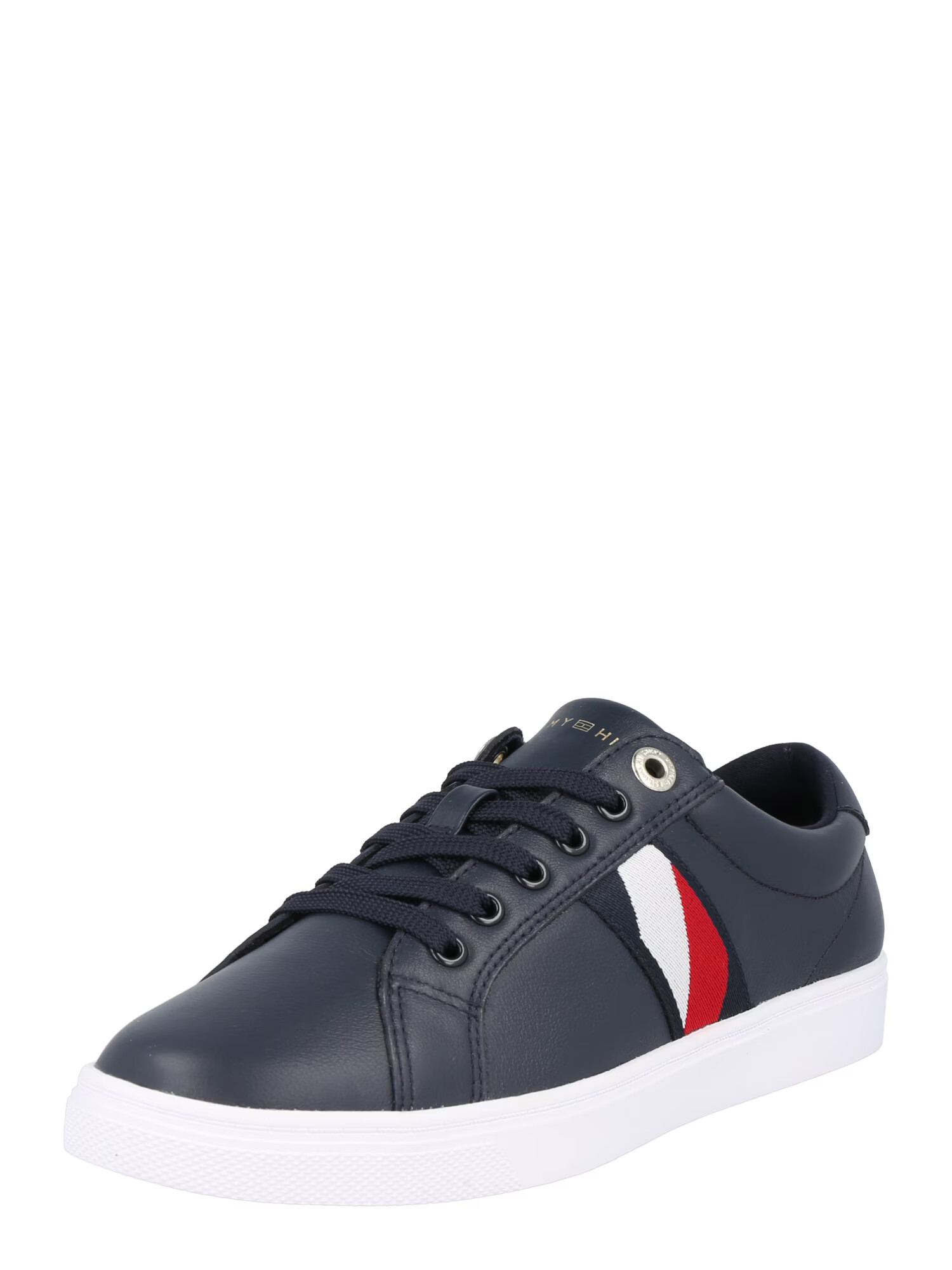 TOMMY HILFIGER Sneaker low albastru închis / roșu / alb - Pled.ro