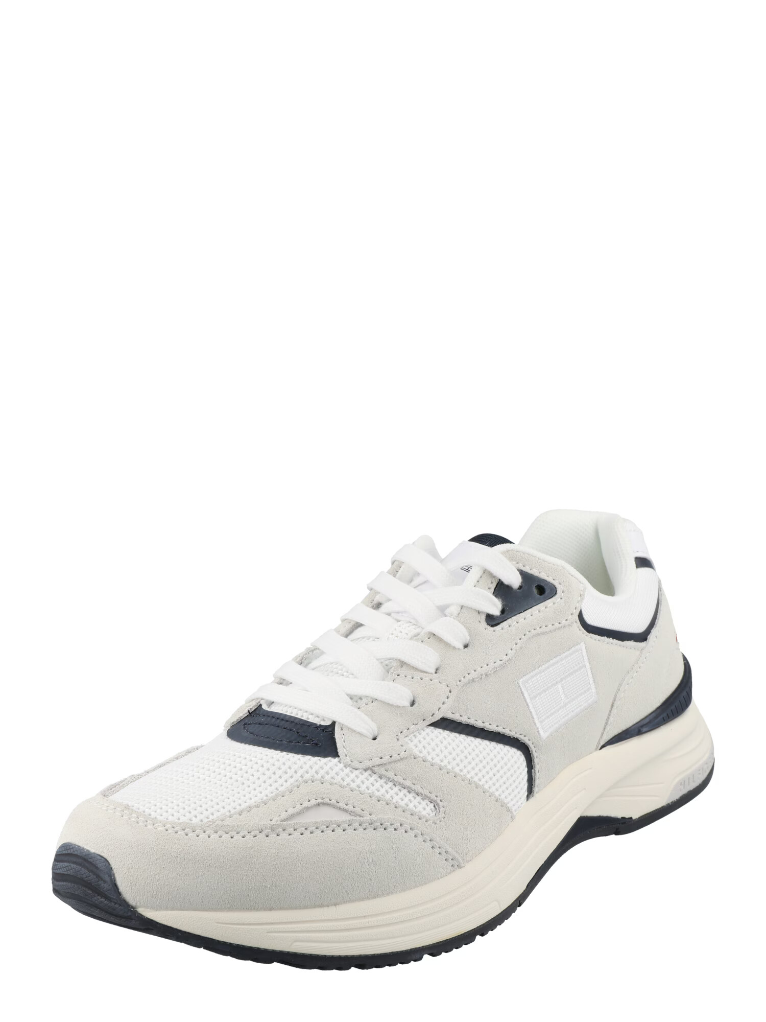 TOMMY HILFIGER Sneaker low albastru marin / gri deschis / alb - Pled.ro