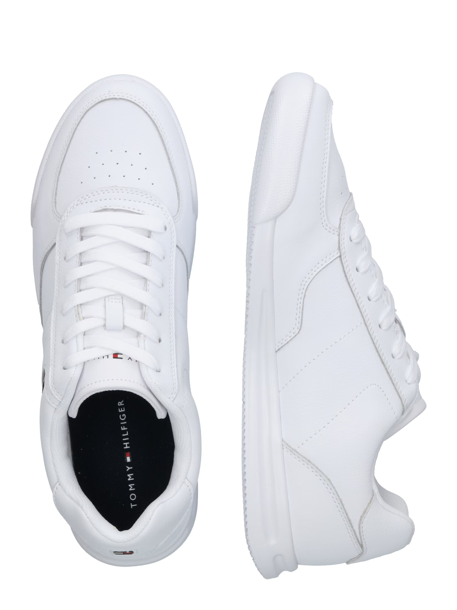 TOMMY HILFIGER Sneaker low albastru marin / roșu / alb - Pled.ro