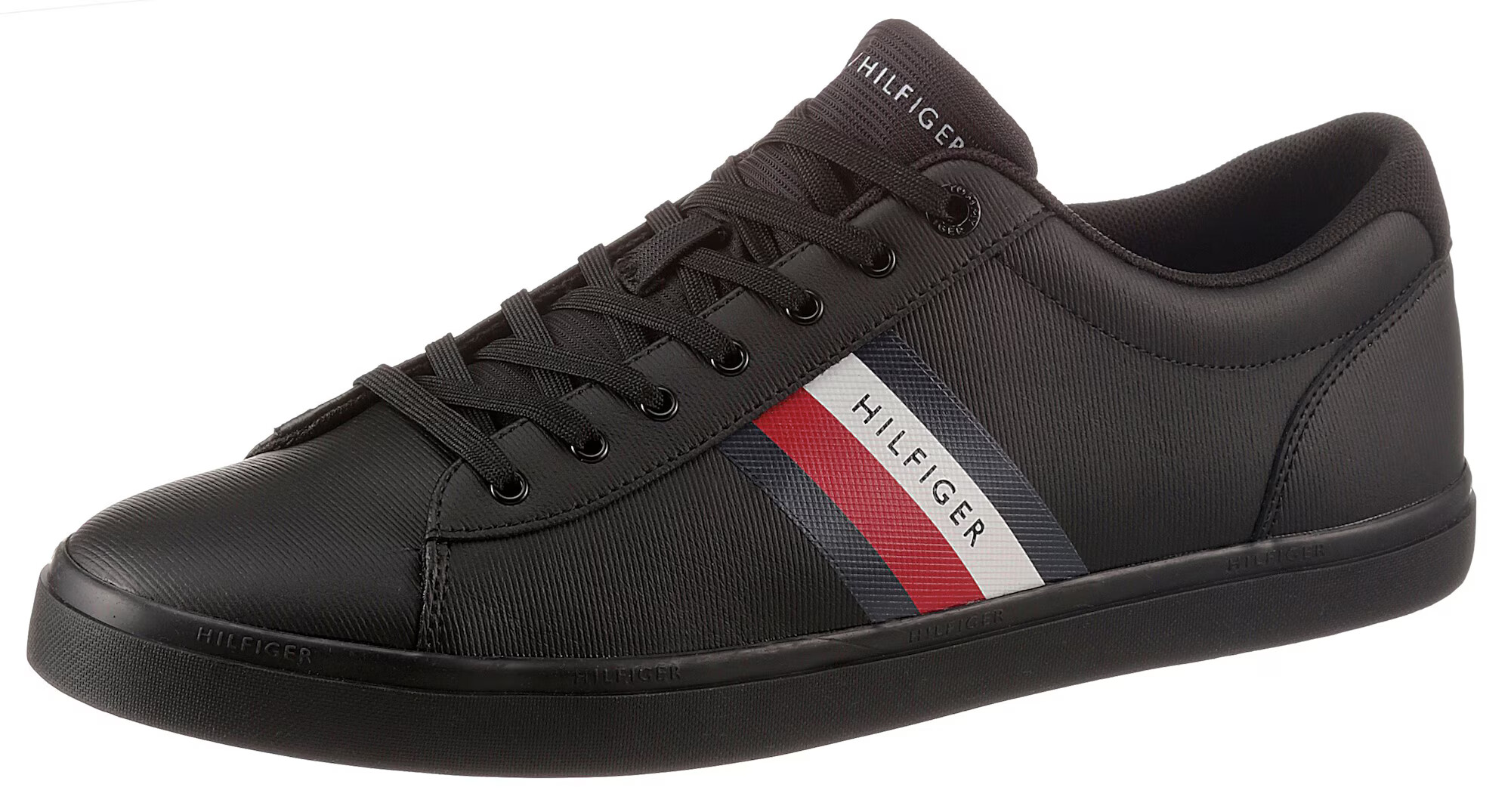 TOMMY HILFIGER Sneaker low albastru noapte / roșu / negru / alb - Pled.ro