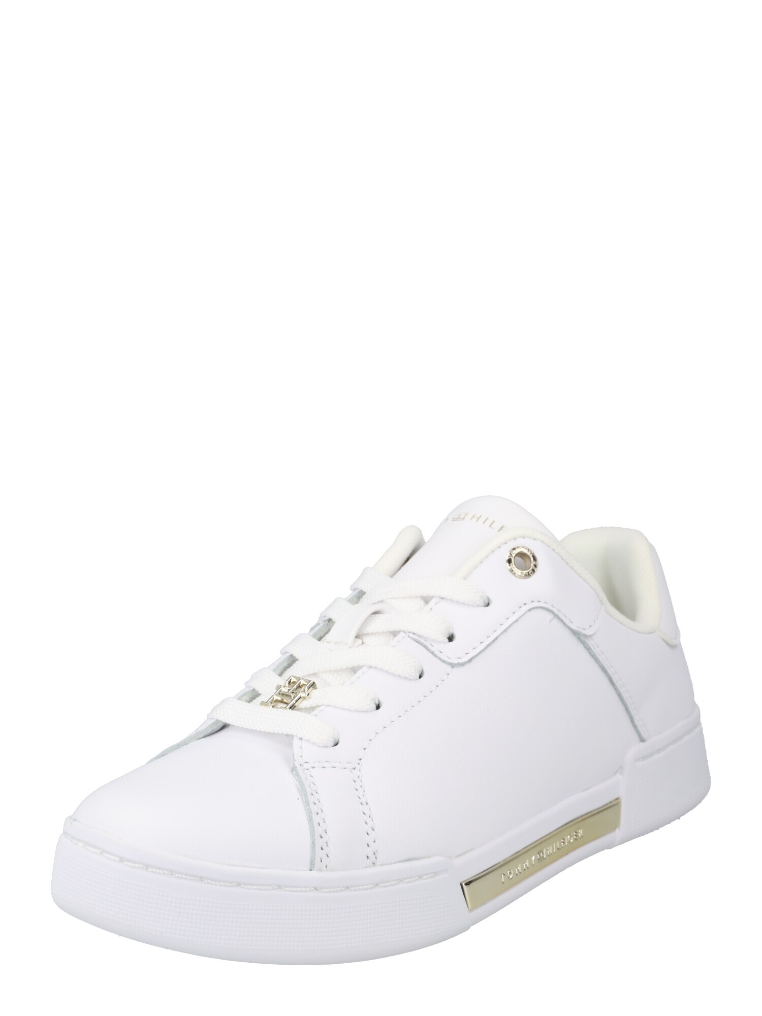 TOMMY HILFIGER Sneaker low auriu / alb - Pled.ro