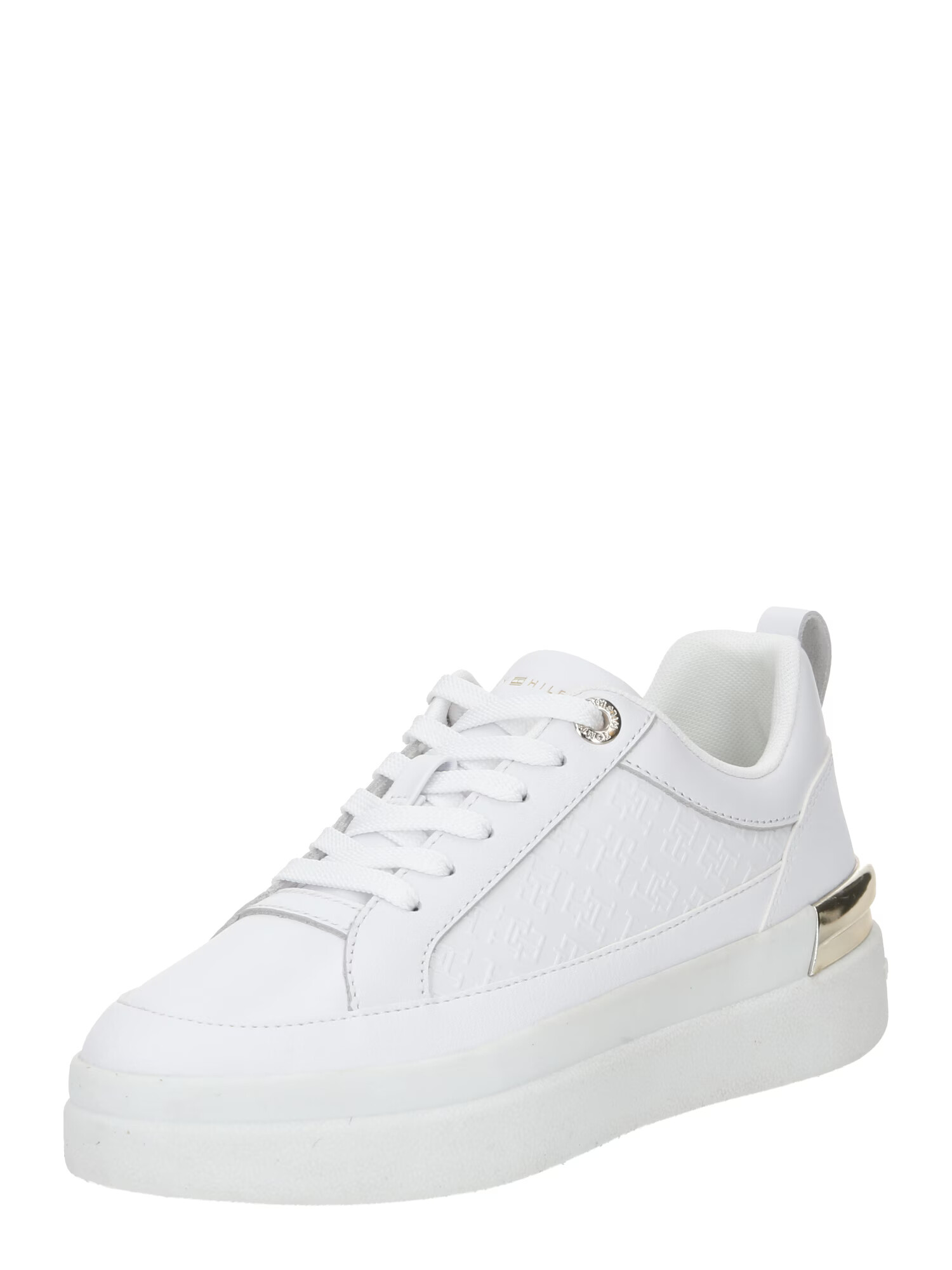 TOMMY HILFIGER Sneaker low auriu / alb - Pled.ro