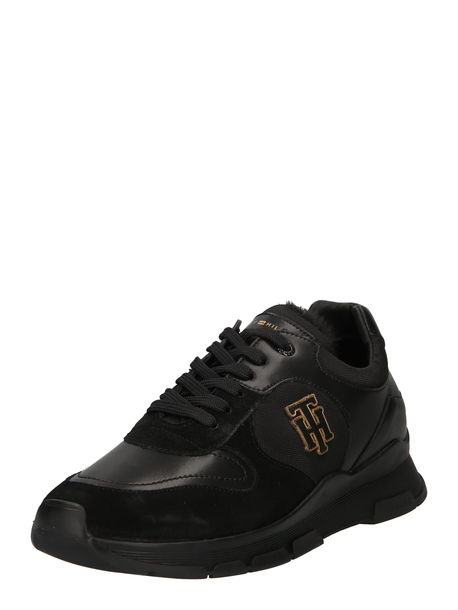 TOMMY HILFIGER Sneaker low auriu / negru - Pled.ro