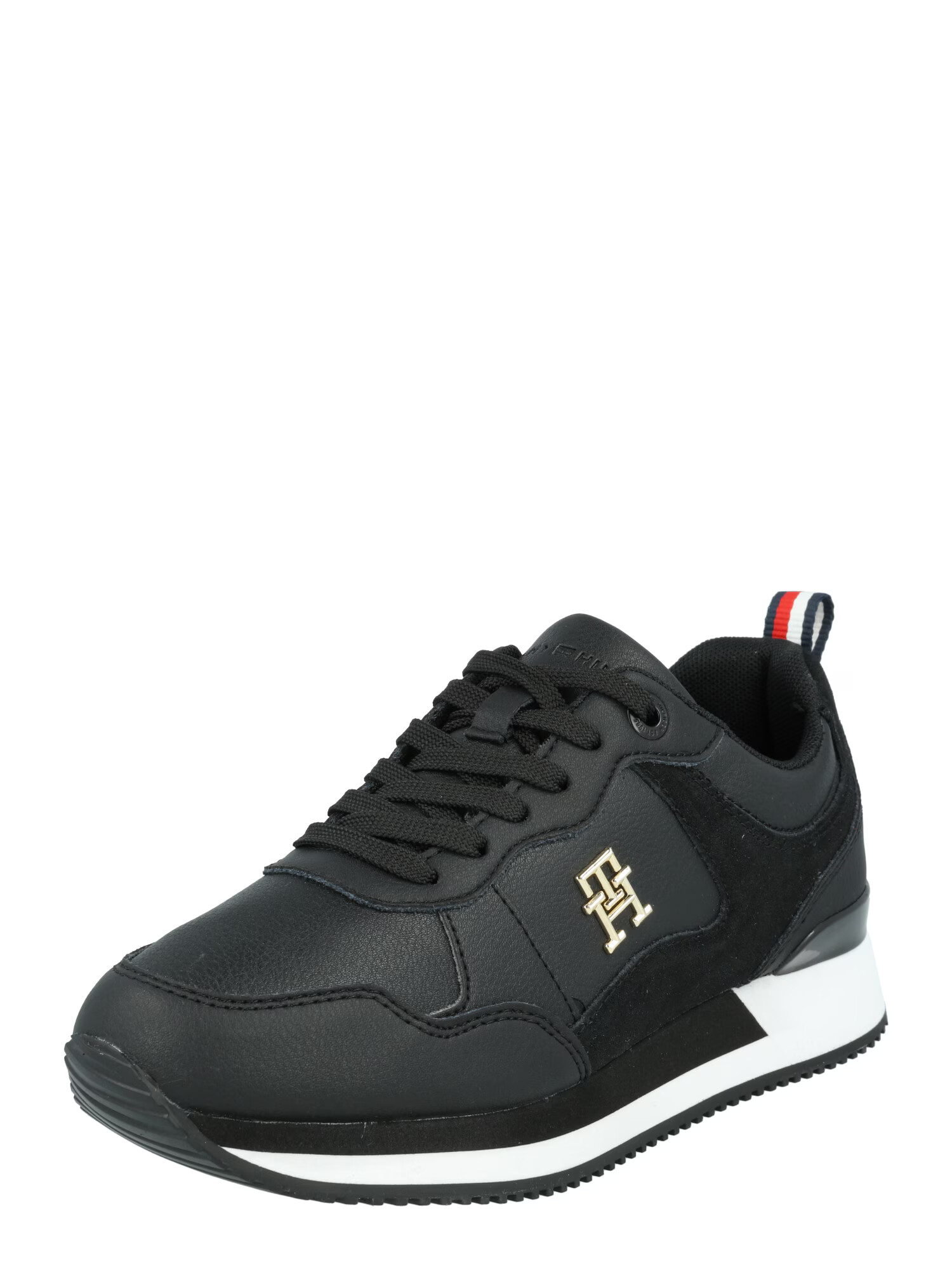 TOMMY HILFIGER Sneaker low auriu / negru - Pled.ro