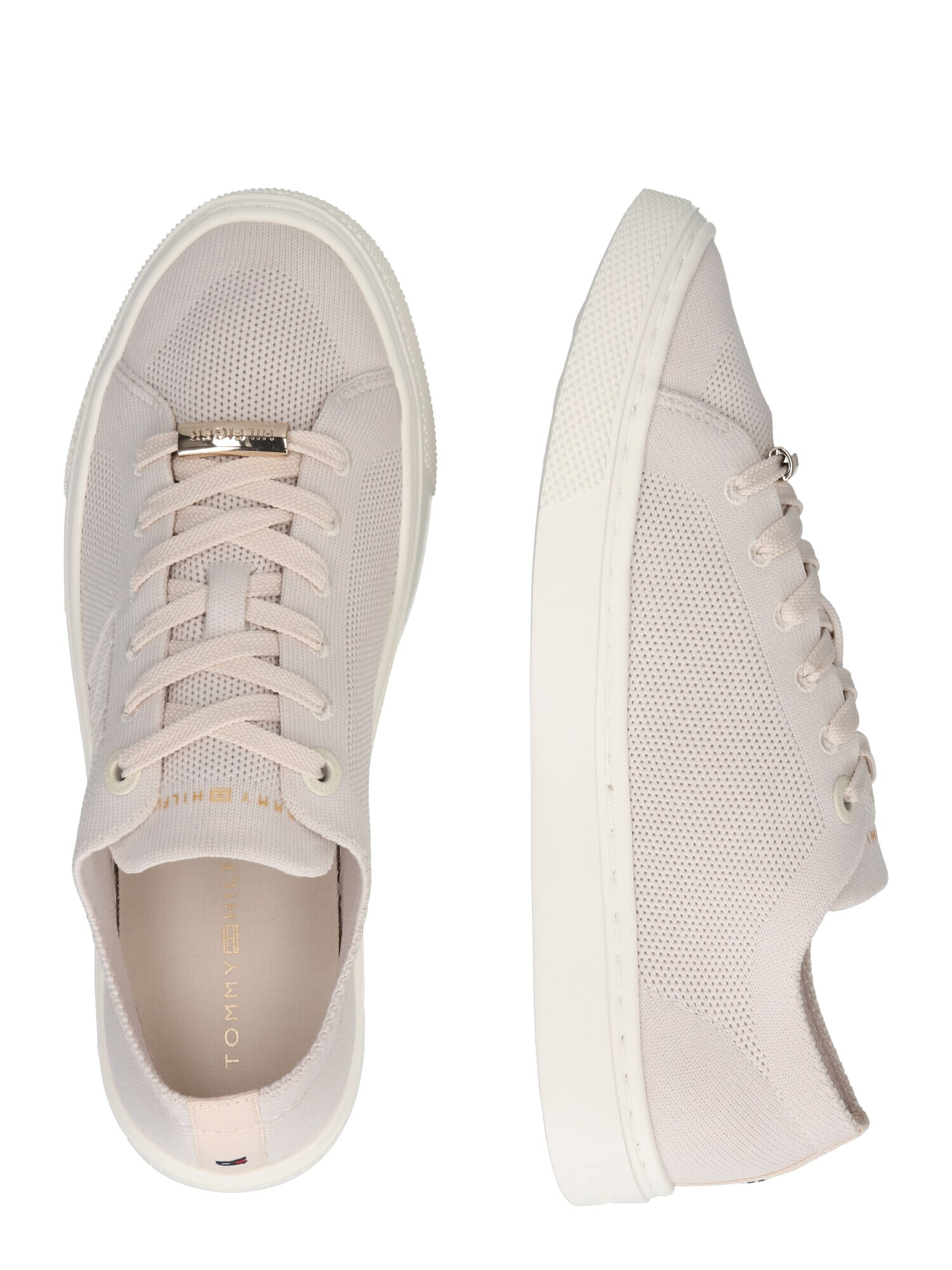 TOMMY HILFIGER Sneaker low auriu / roz pastel - Pled.ro