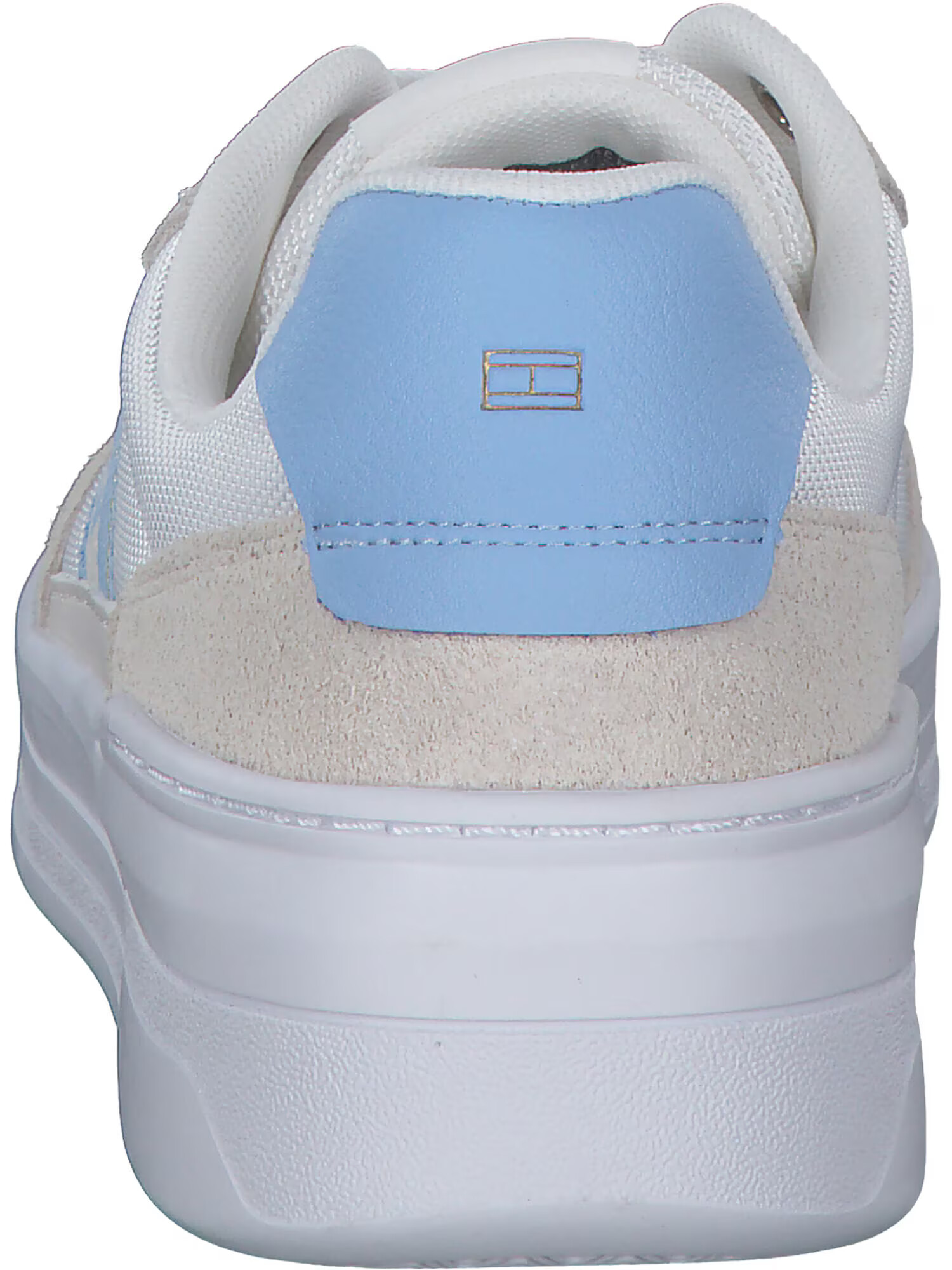 TOMMY HILFIGER Sneaker low bej deschis / albastru deschis / alb - Pled.ro