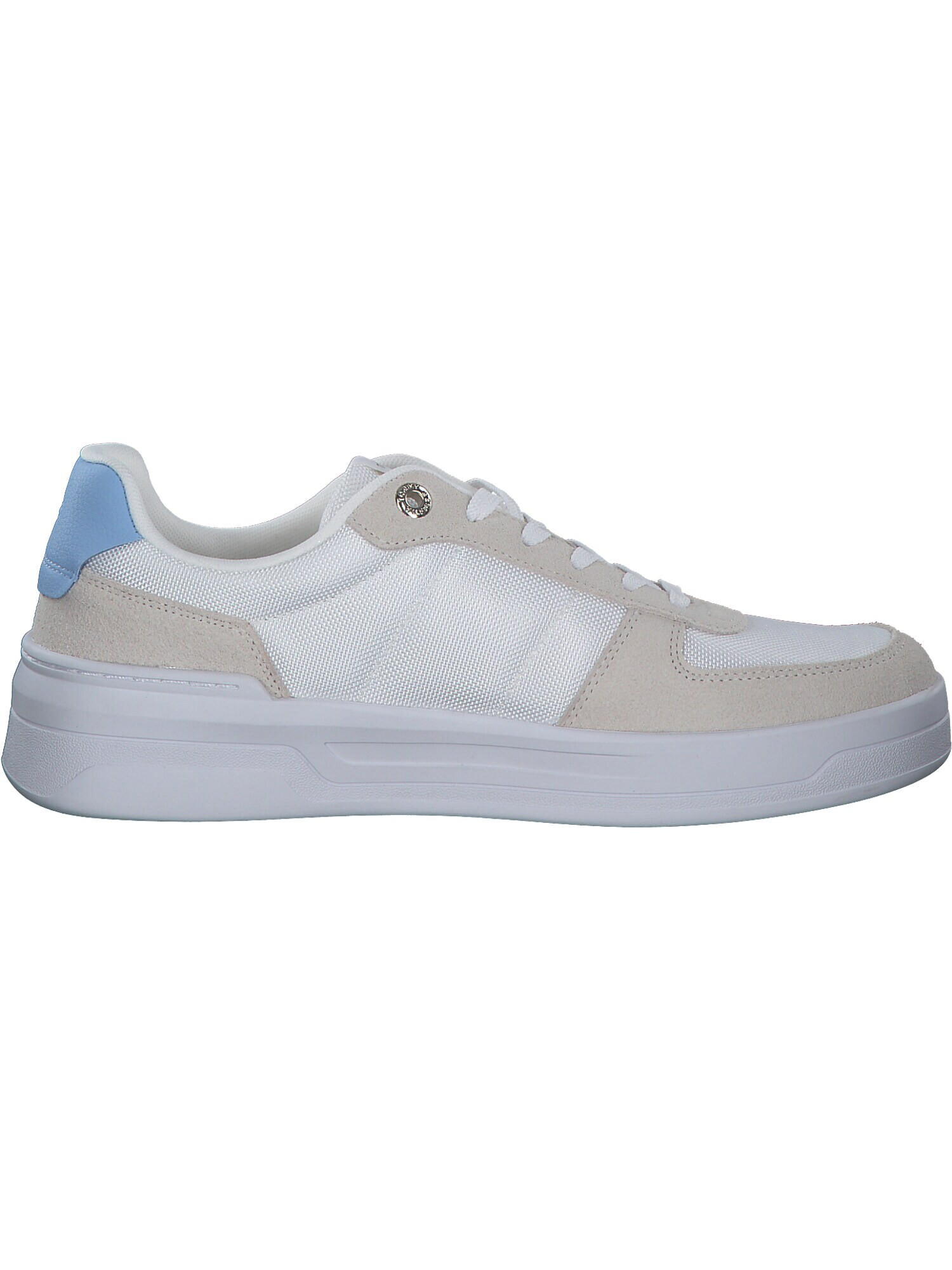 TOMMY HILFIGER Sneaker low bej deschis / albastru deschis / alb - Pled.ro