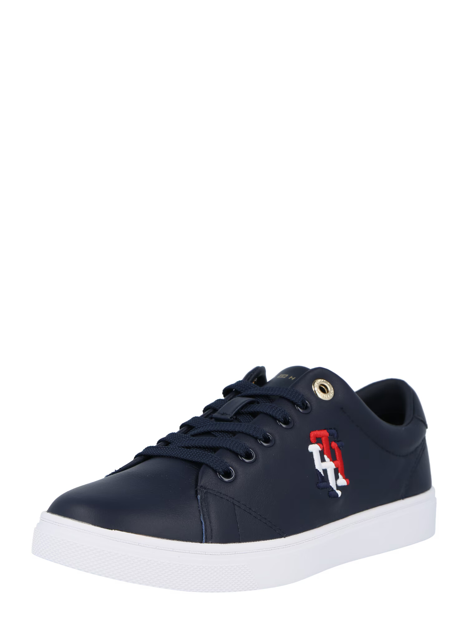 TOMMY HILFIGER Sneaker low bleumarin / roși aprins / alb - Pled.ro