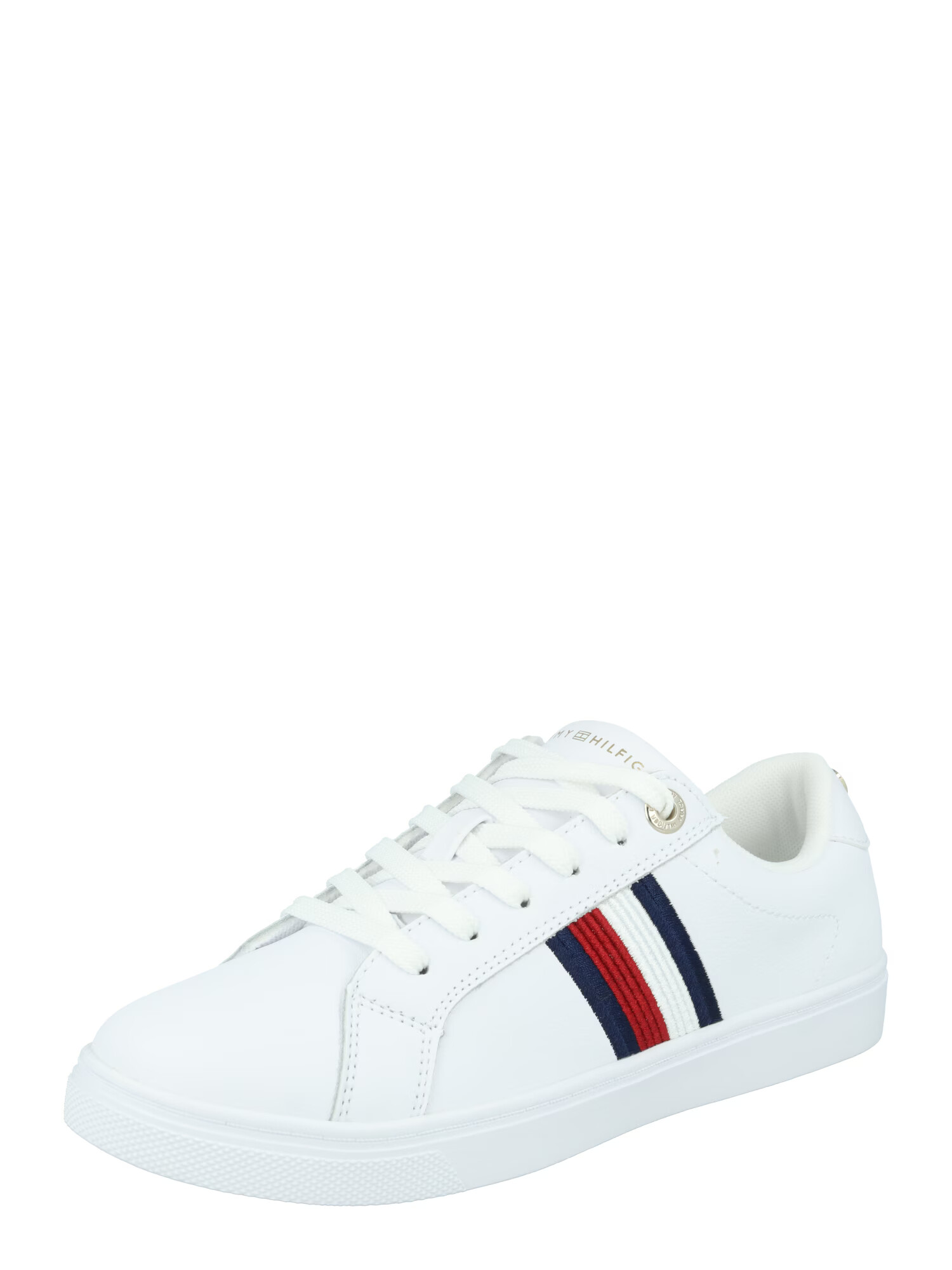 TOMMY HILFIGER Sneaker low bleumarin / roșu / alb - Pled.ro