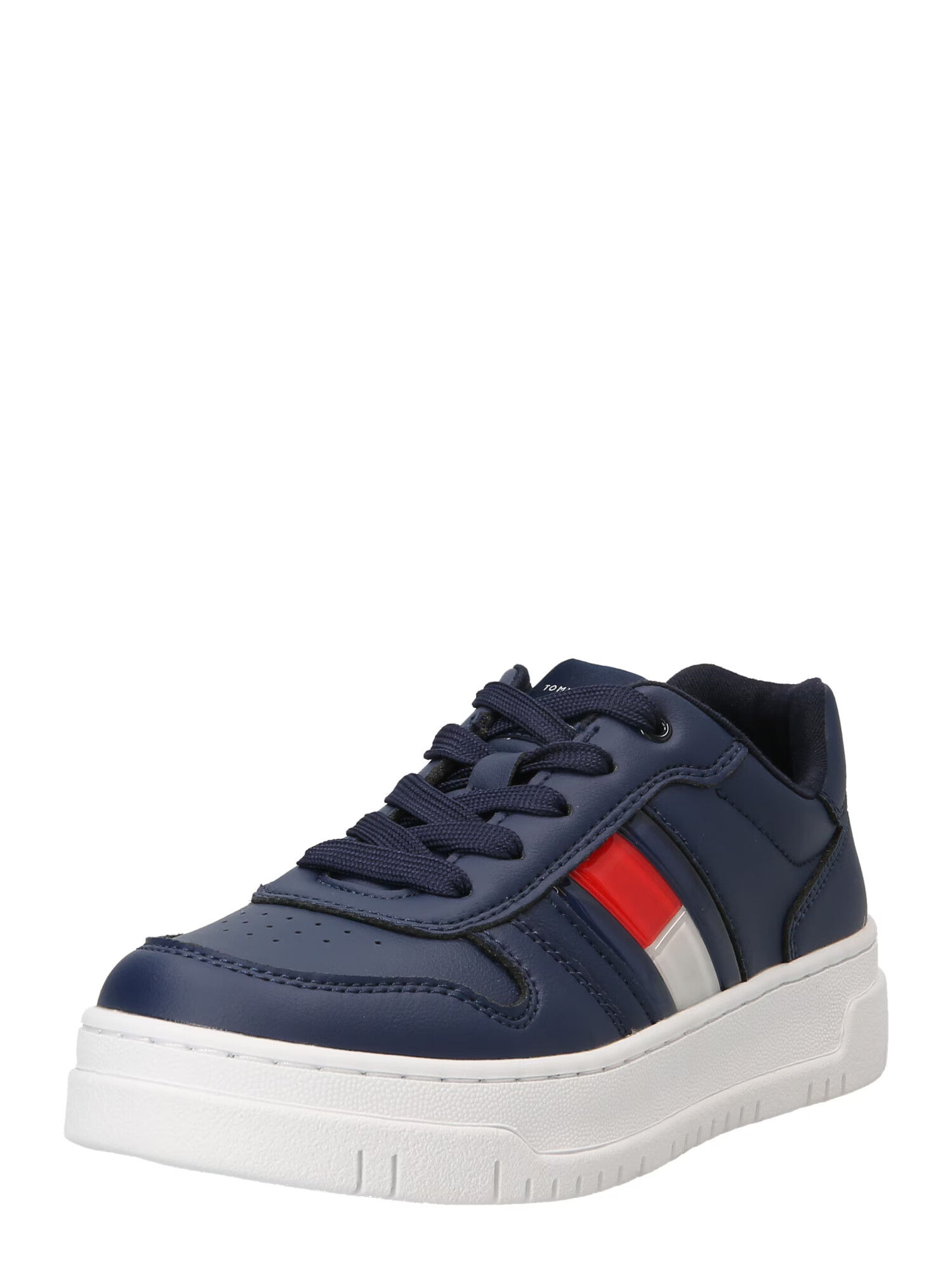 TOMMY HILFIGER Sneaker bleumarin / roșu / alb - Pled.ro