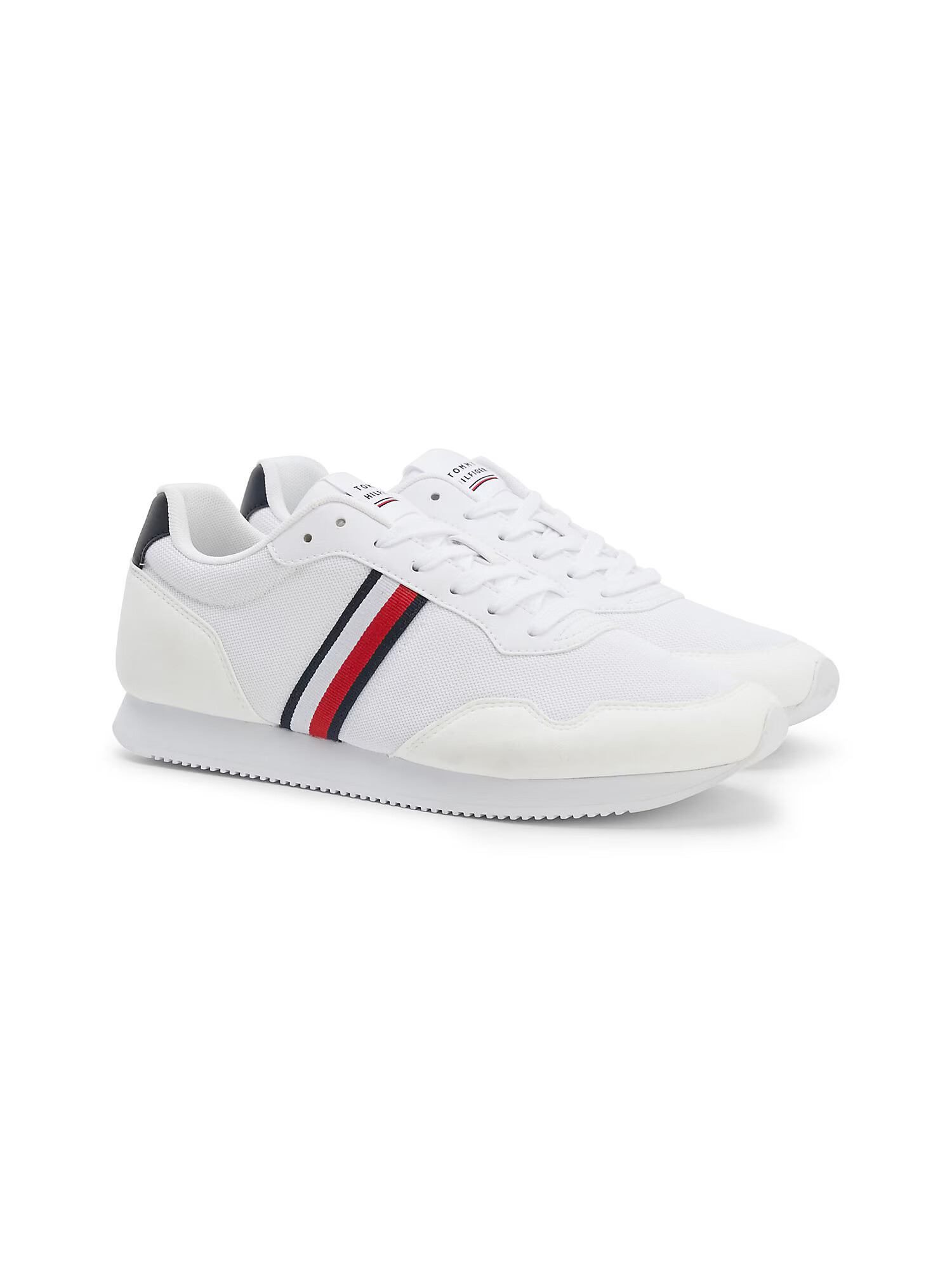 TOMMY HILFIGER Sneaker low bleumarin / roșu / alb - Pled.ro