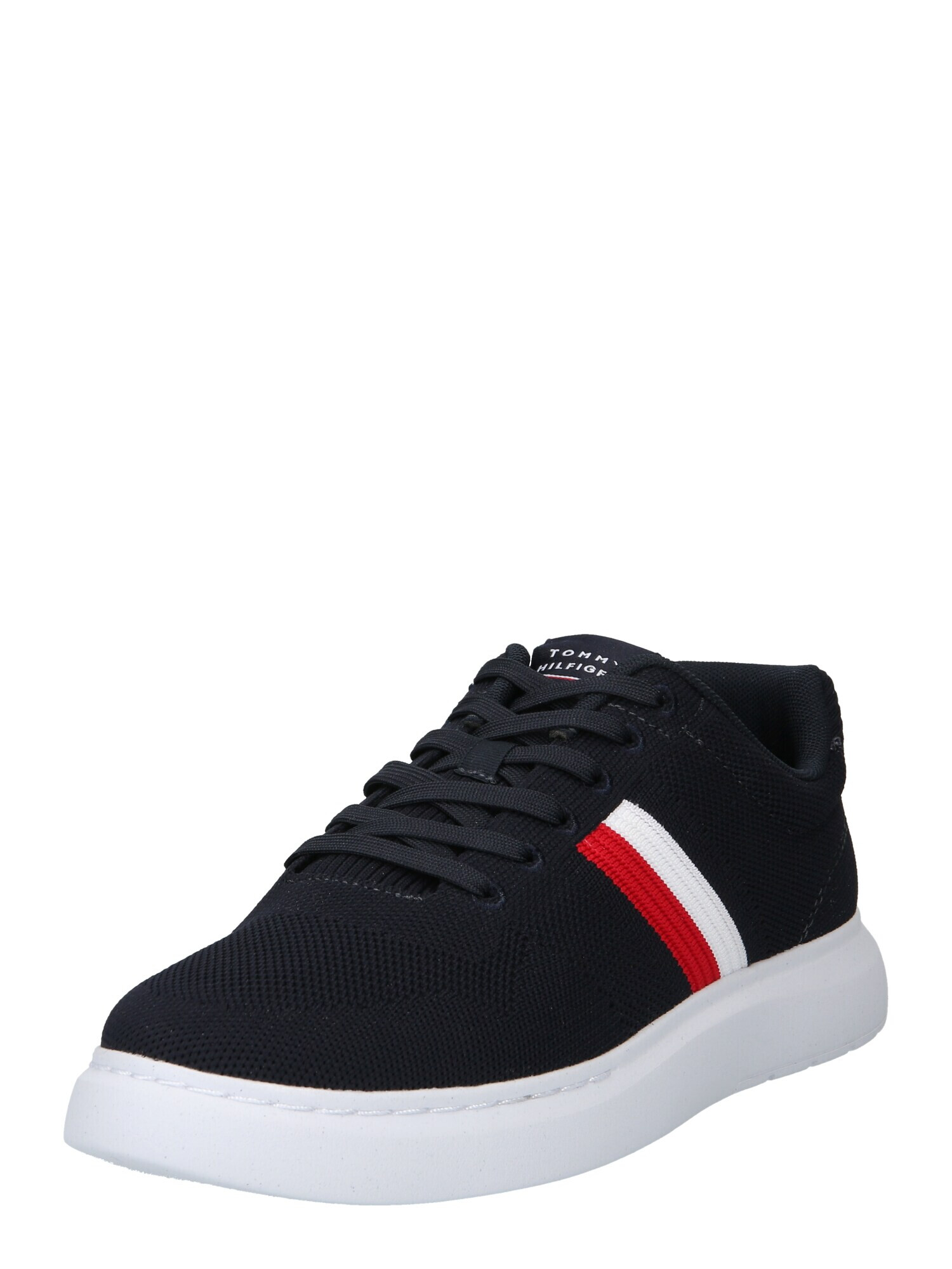 TOMMY HILFIGER Sneaker low bleumarin / roșu / alb - Pled.ro