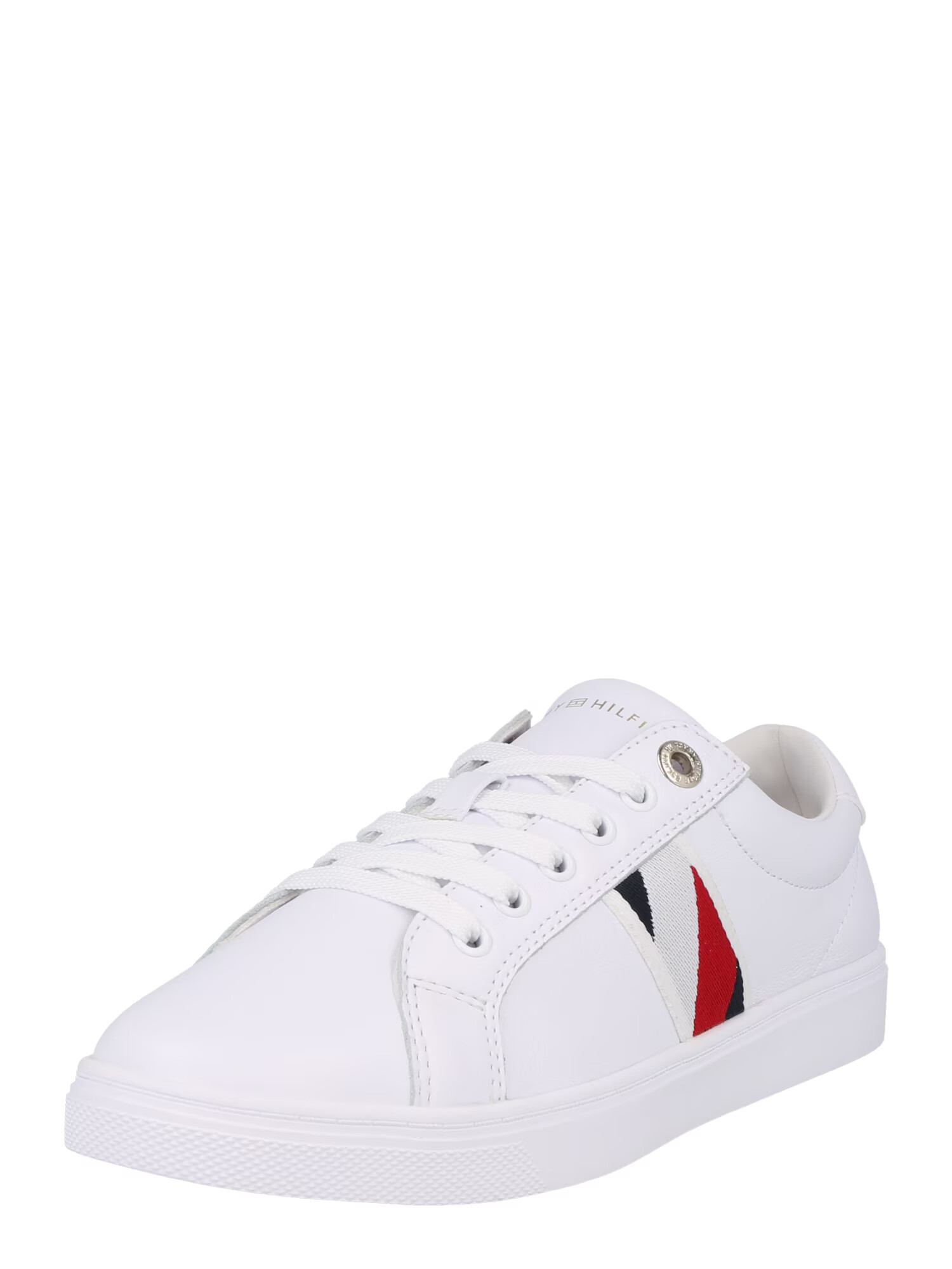 TOMMY HILFIGER Sneaker low bleumarin / roșu / alb - Pled.ro