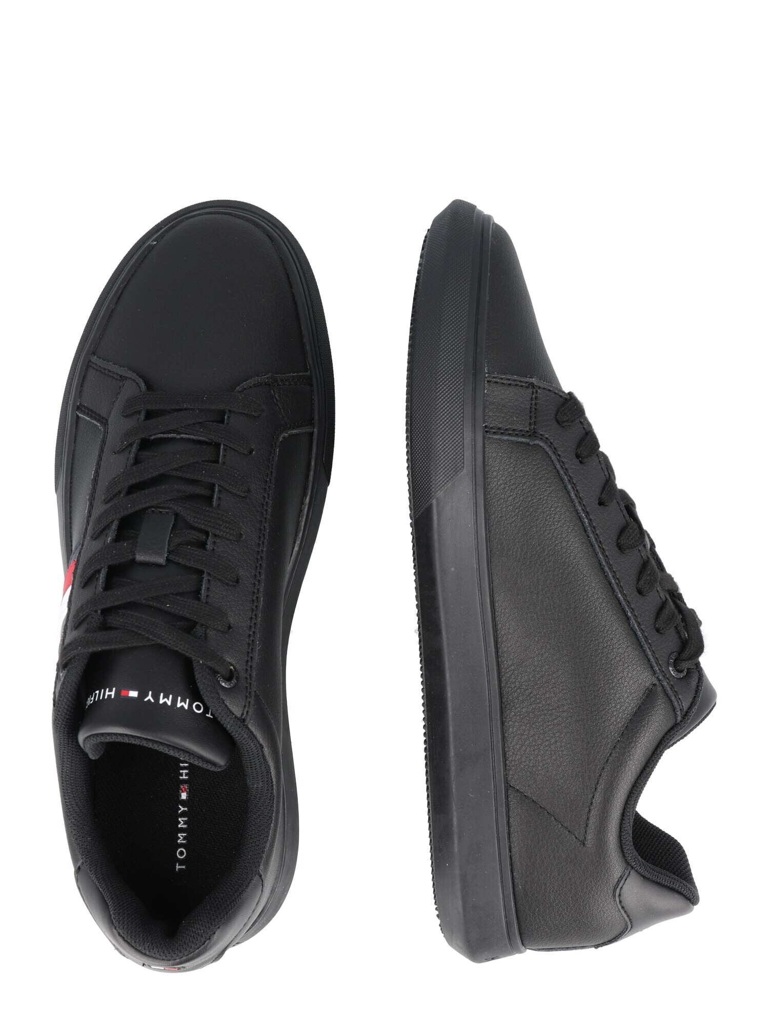 TOMMY HILFIGER Sneaker low bleumarin / roșu / negru / alb - Pled.ro