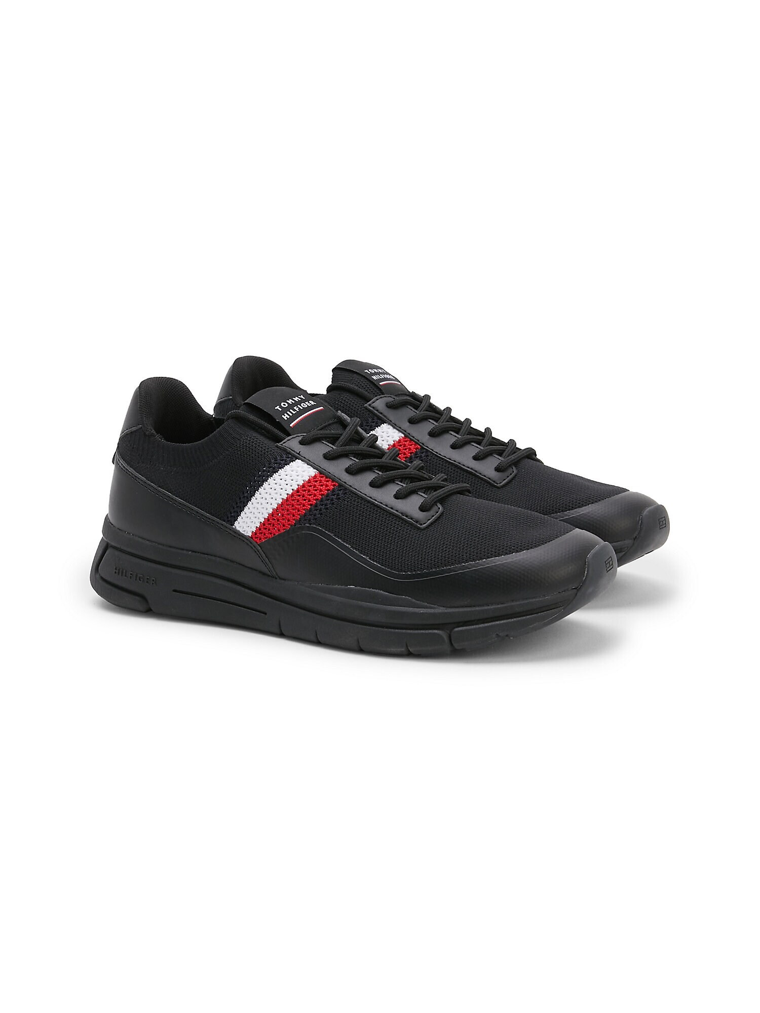 TOMMY HILFIGER Sneaker low bleumarin / roșu / negru / alb murdar - Pled.ro