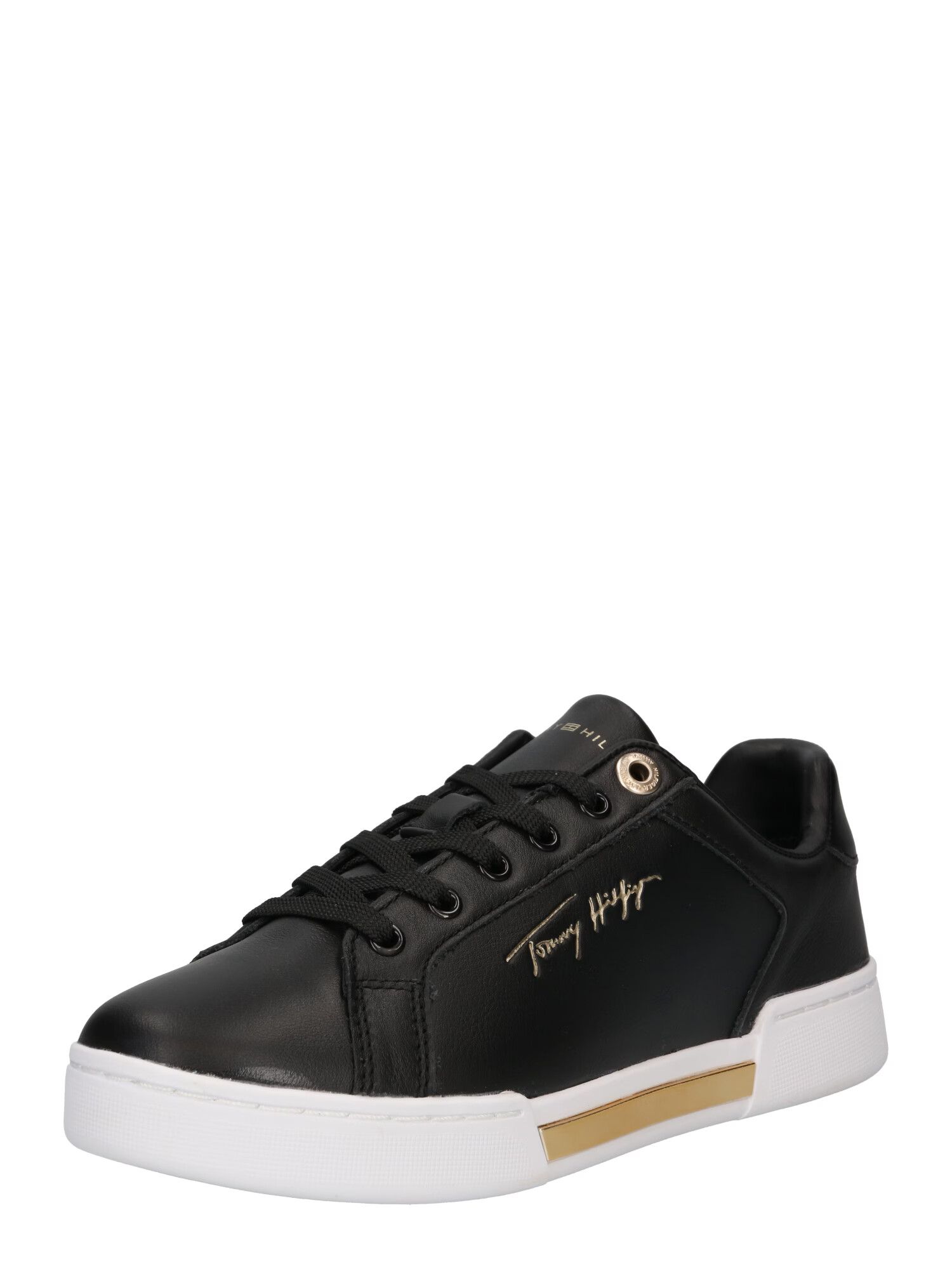 TOMMY HILFIGER Sneaker low 'Elevated' auriu / negru - Pled.ro