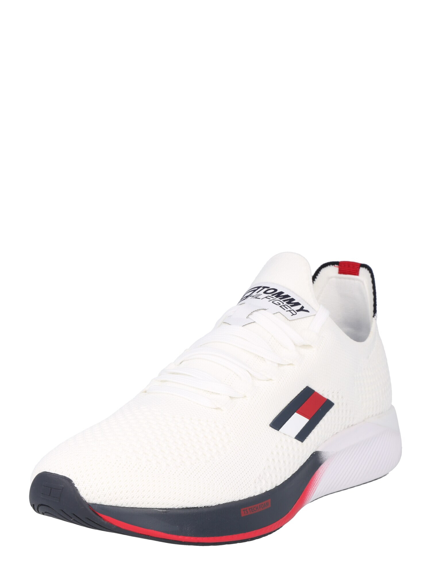 TOMMY HILFIGER Sneaker low 'Elite' bleumarin / roși aprins / alb - Pled.ro