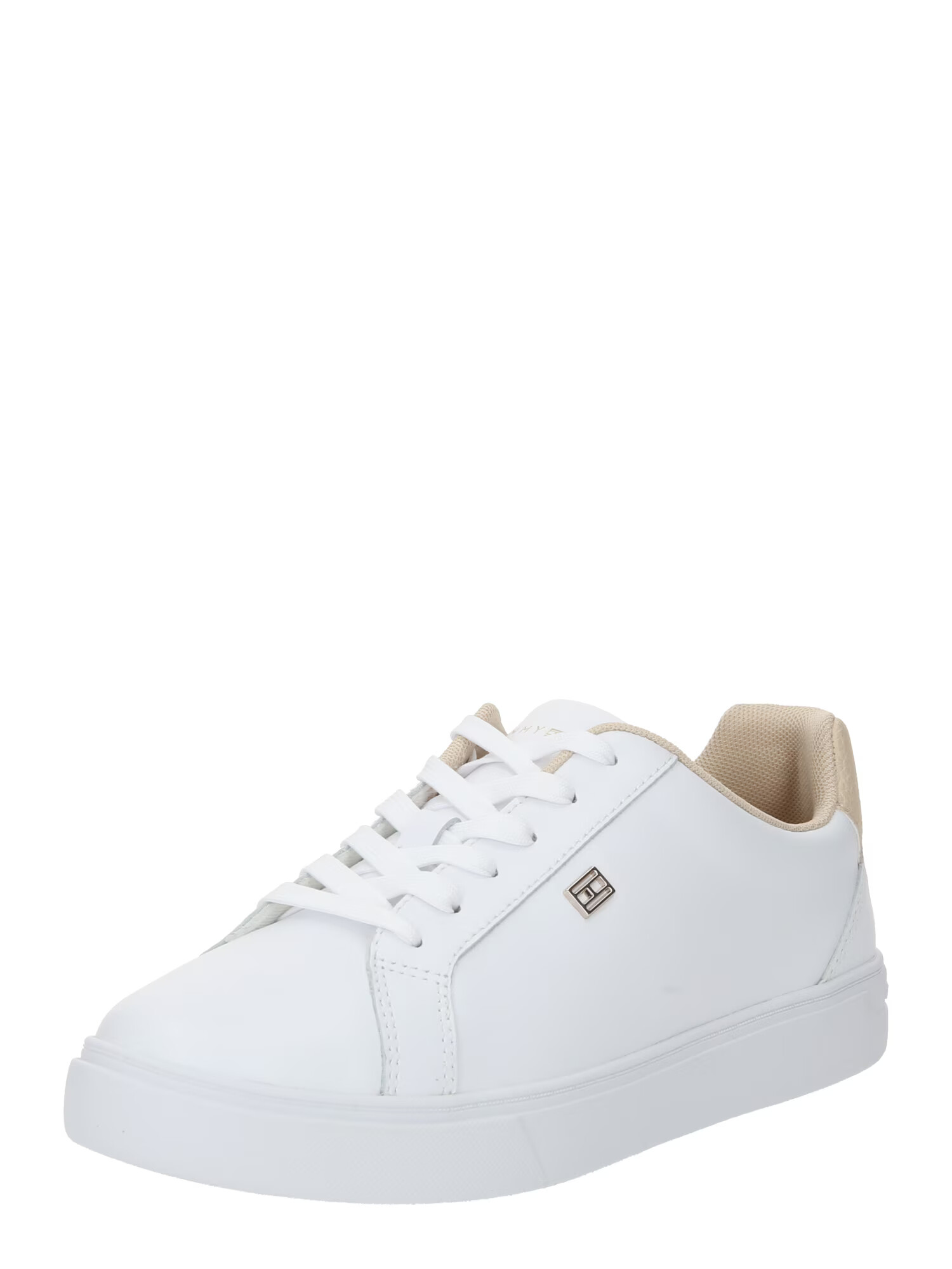 TOMMY HILFIGER Sneaker low 'Essential' bej / alb - Pled.ro