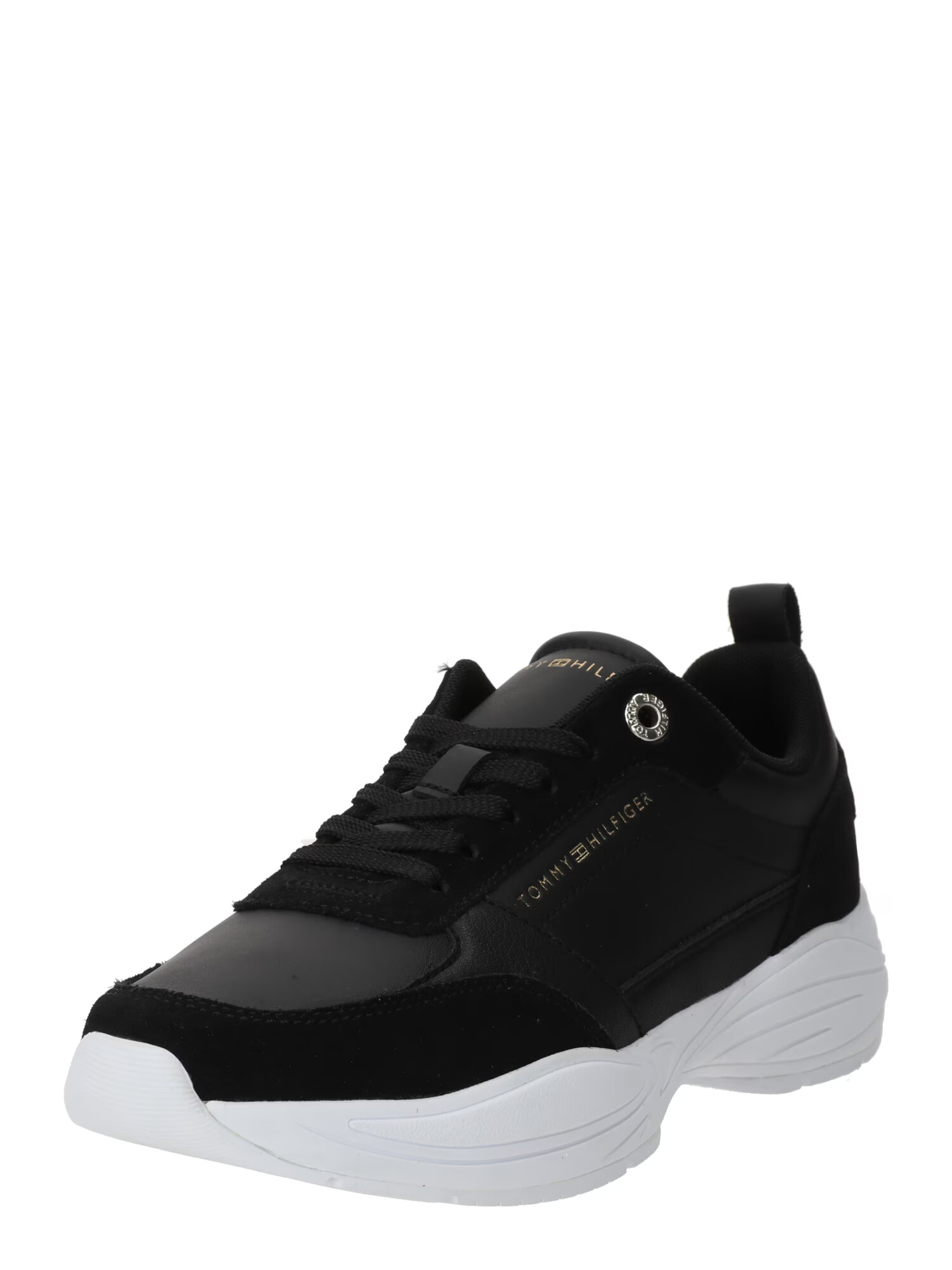 TOMMY HILFIGER Sneaker low 'ESSENTIAL' negru - Pled.ro