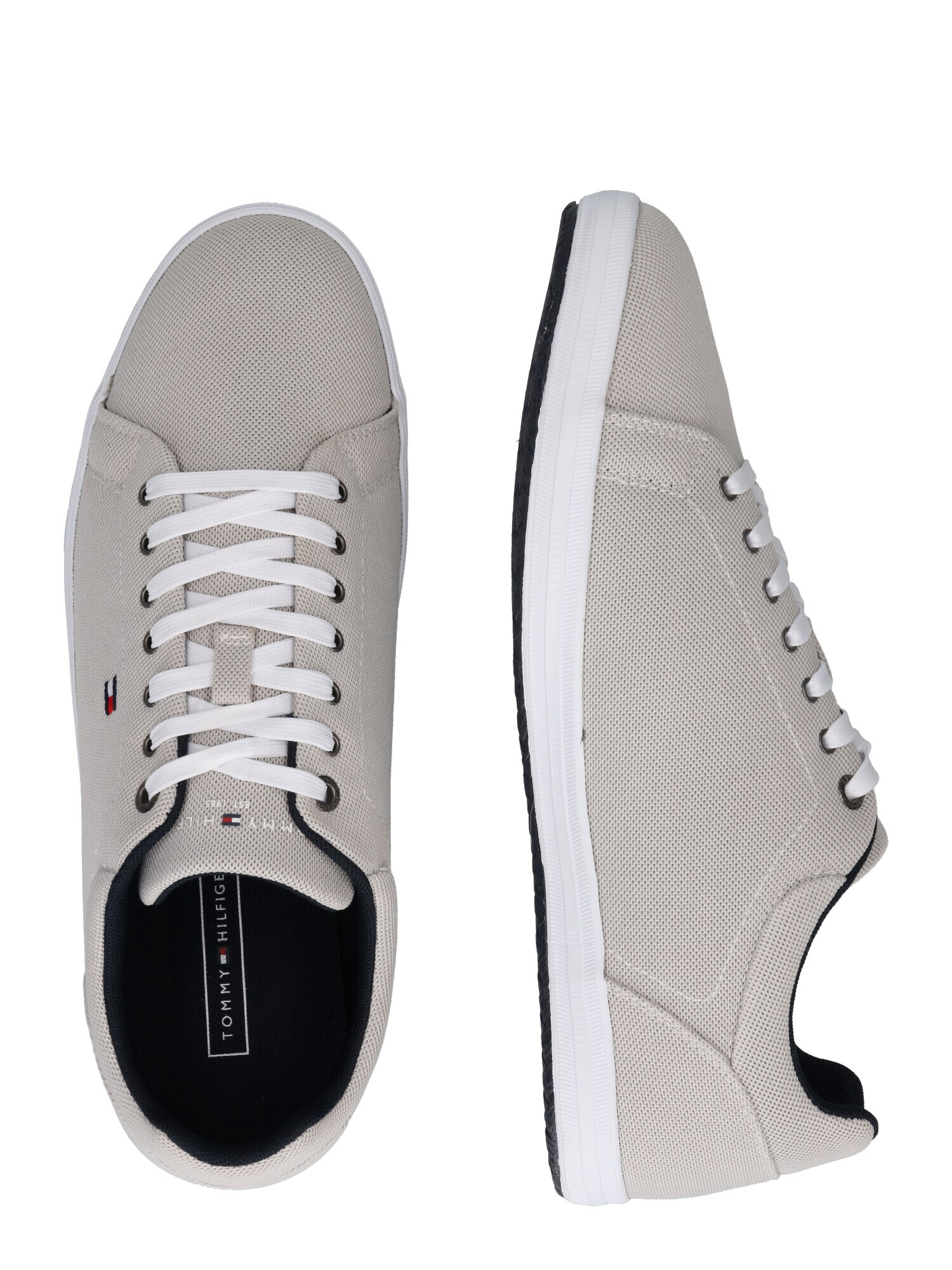 TOMMY HILFIGER Sneaker low gri deschis - Pled.ro