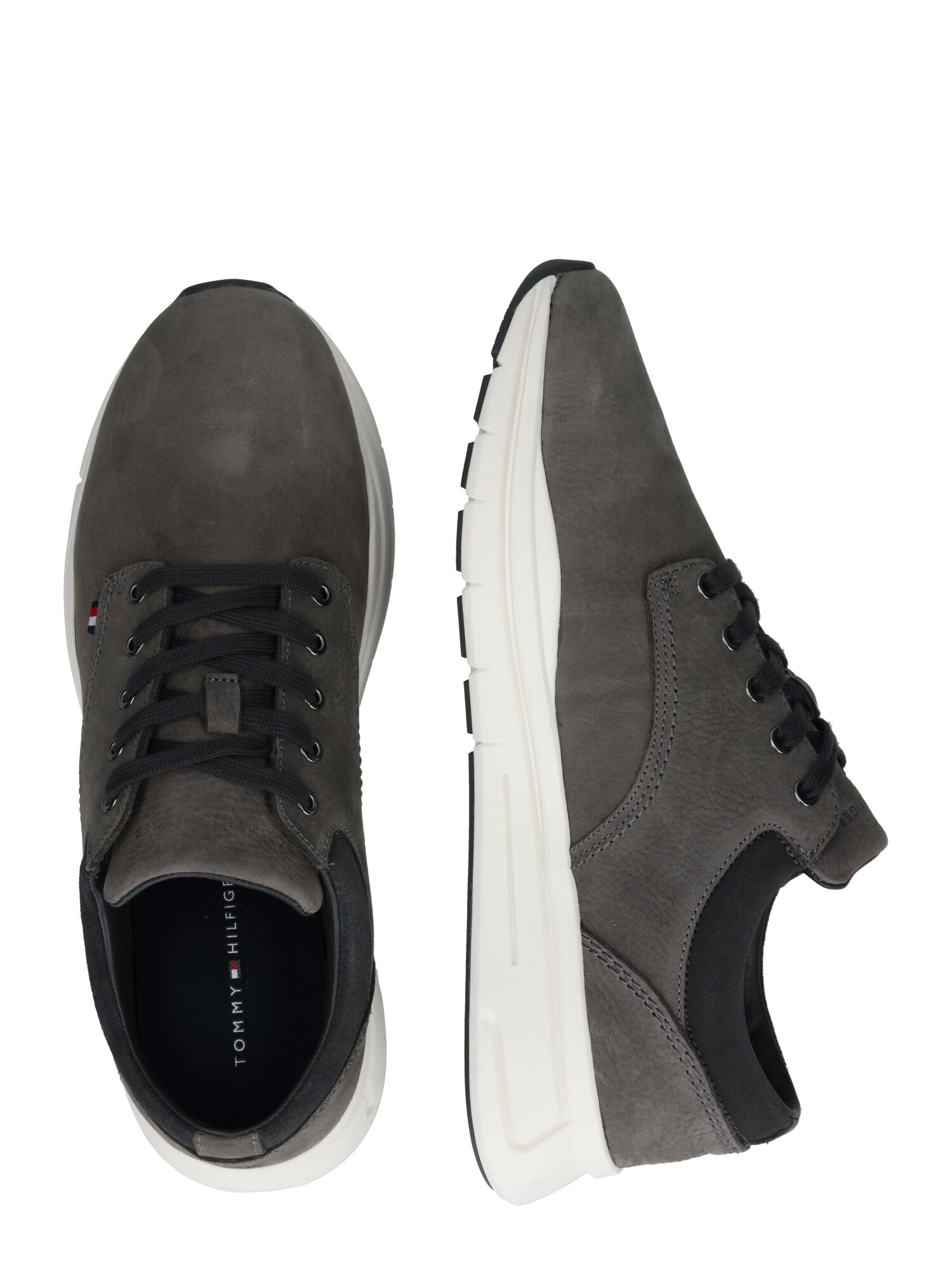 TOMMY HILFIGER Sneaker low gri închis - Pled.ro