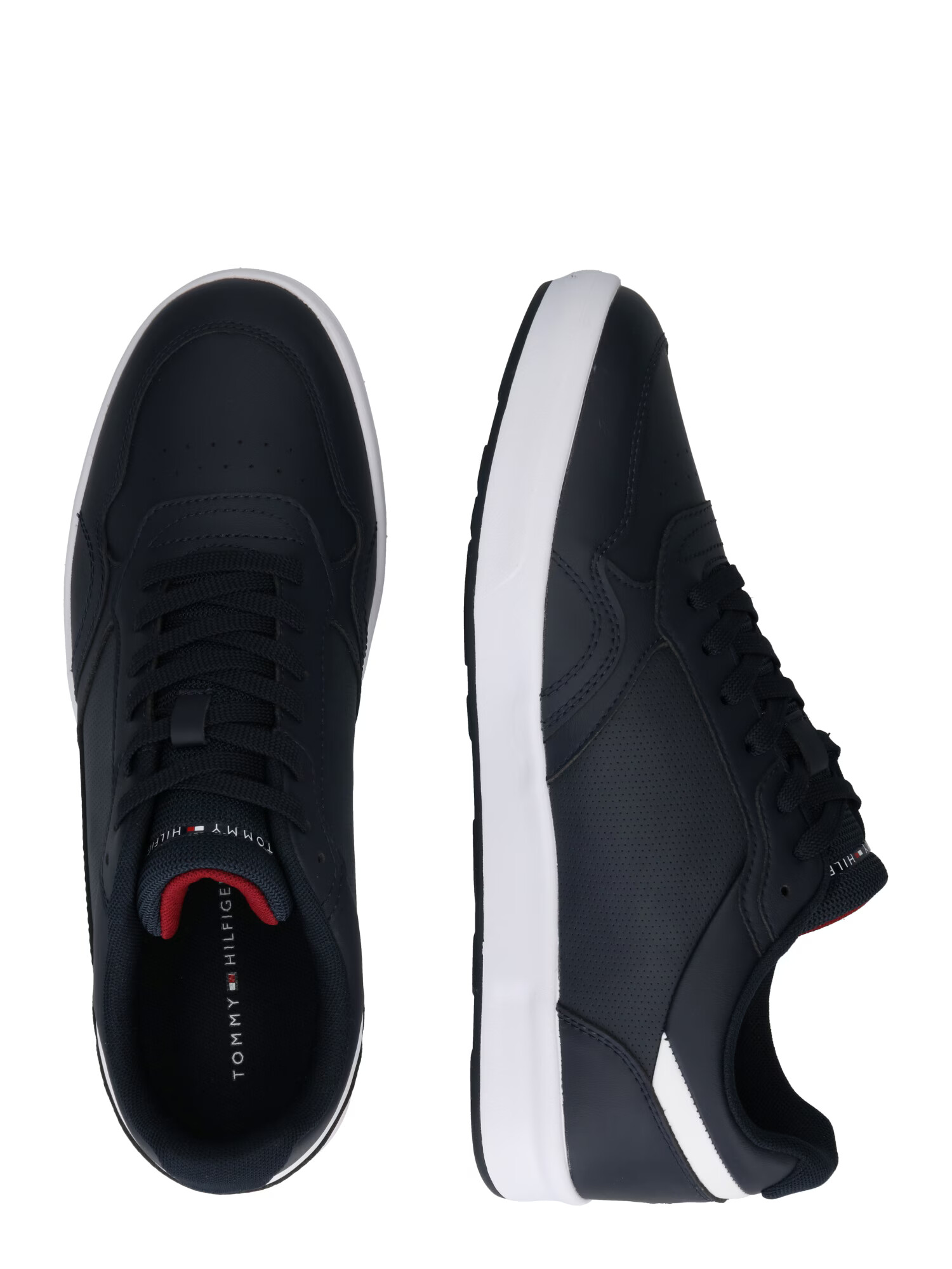 TOMMY HILFIGER Sneaker low 'MARIUS' albastru închis / alb - Pled.ro