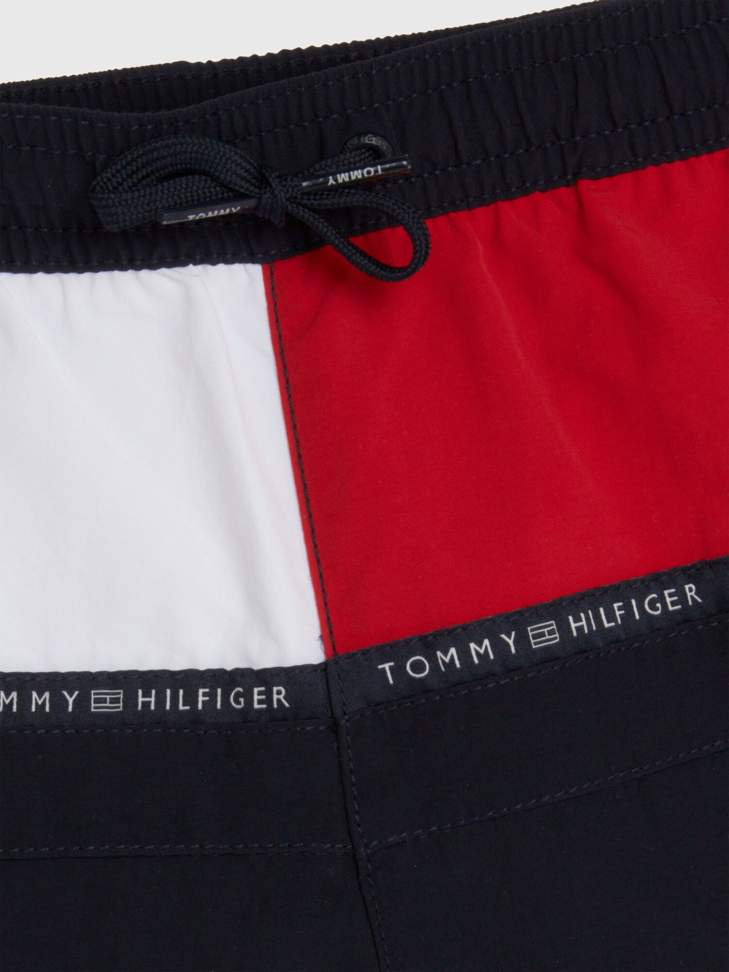 TOMMY HILFIGER Șorturi de baie albastru noapte / roșu / alb murdar - Pled.ro