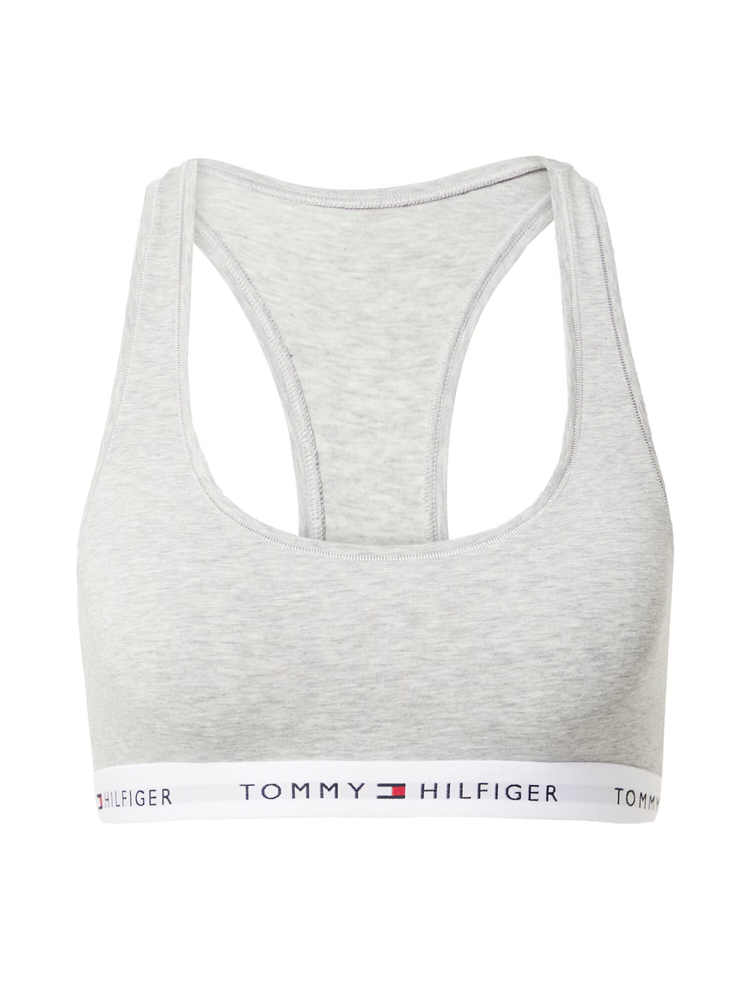 Tommy Hilfiger Underwear Sutien albastru închis / gri amestecat / roșu / alb - Pled.ro