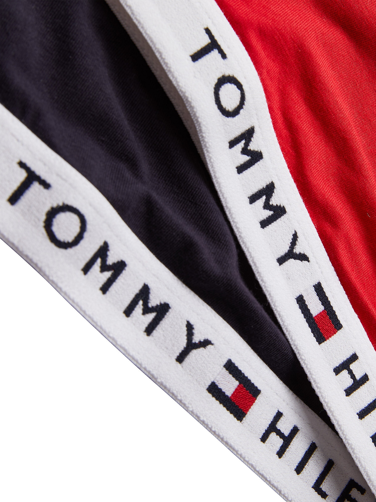 TOMMY HILFIGER Sutien roșu / negru / alb - Pled.ro