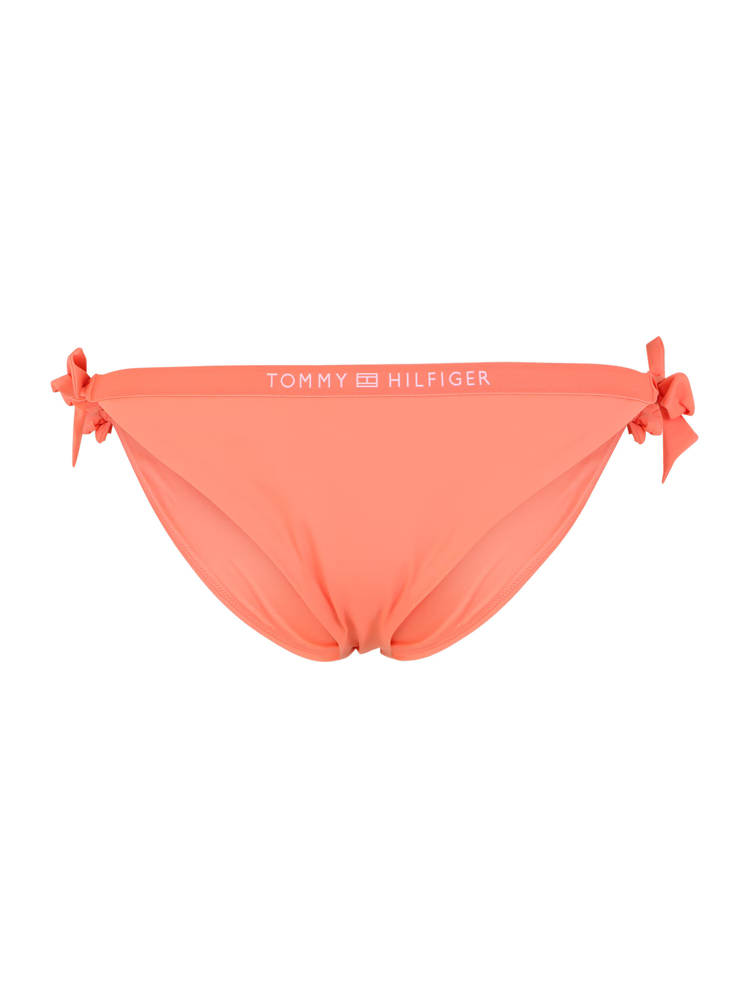 Tommy Hilfiger Swimwear Plus Slip costum de baie corai / alb - Pled.ro