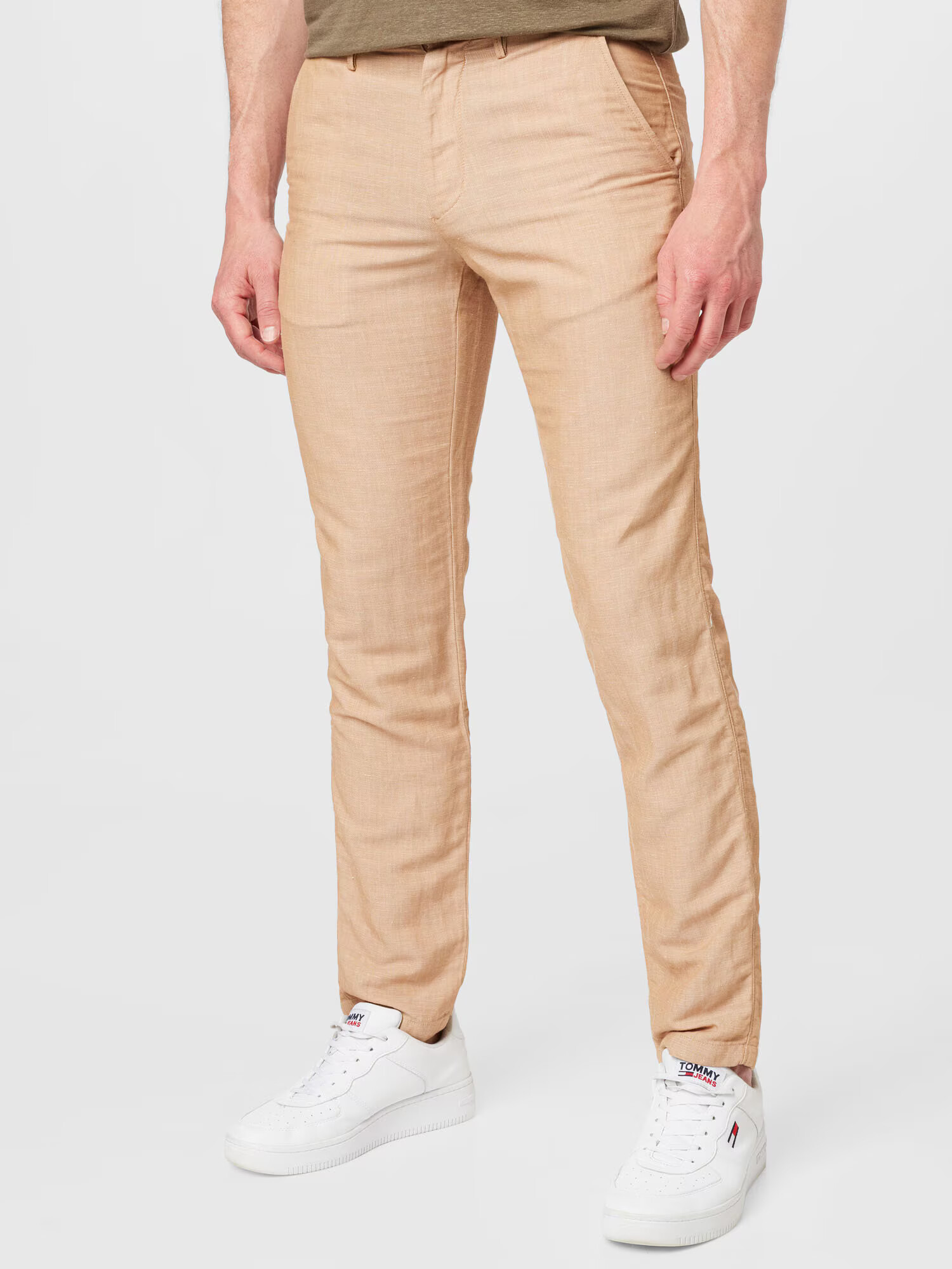 Tommy Hilfiger Tailored Pantaloni eleganți 'HAMPTON' maro deschis - Pled.ro