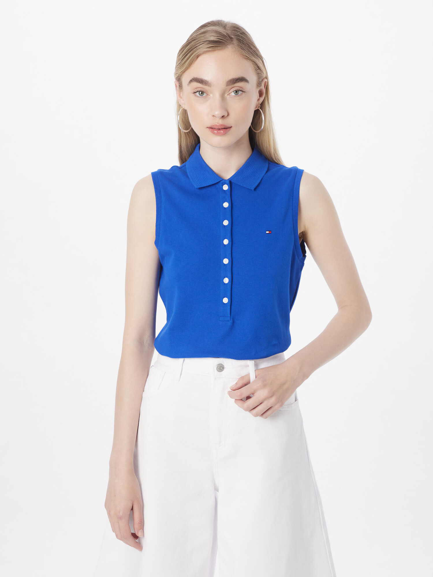 TOMMY HILFIGER Top albastru - Pled.ro