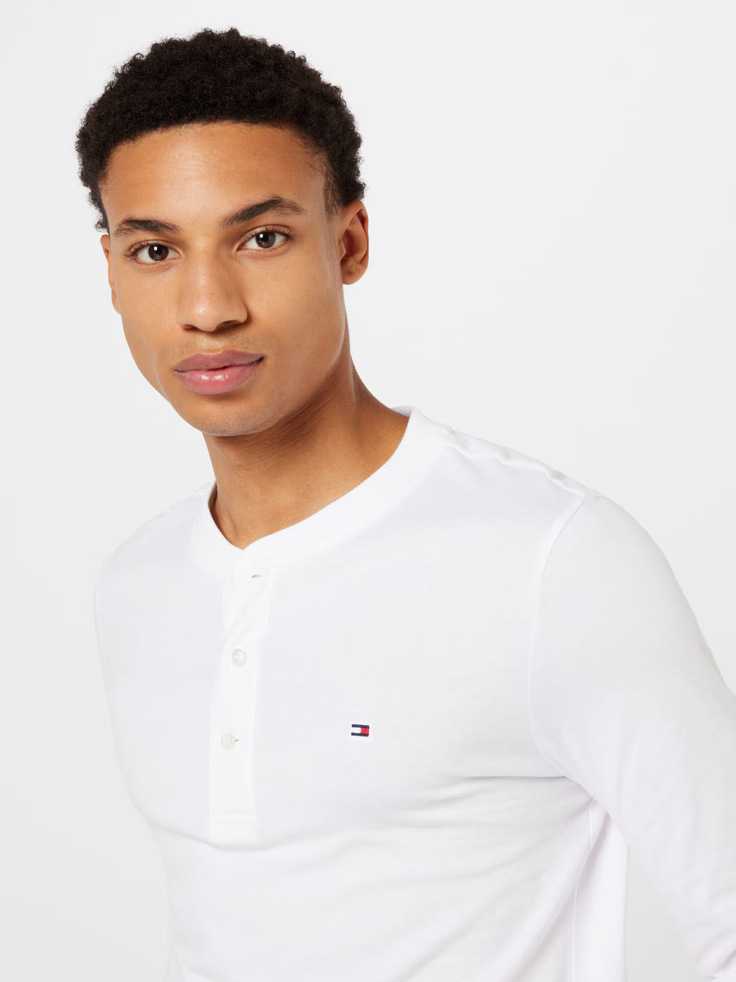 TOMMY HILFIGER Tricou alb - Pled.ro