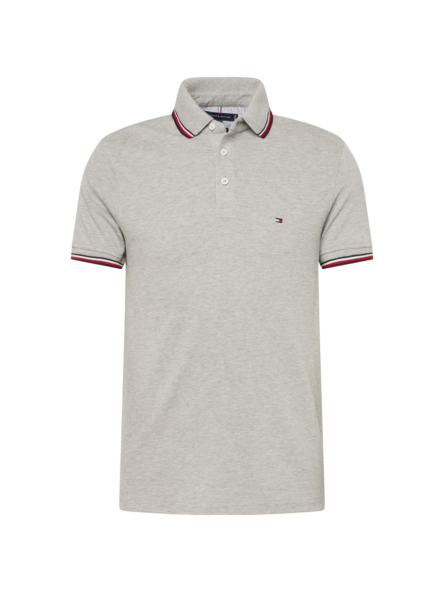 TOMMY HILFIGER Tricou albastru / albastru marin / gri amestecat / alb - Pled.ro