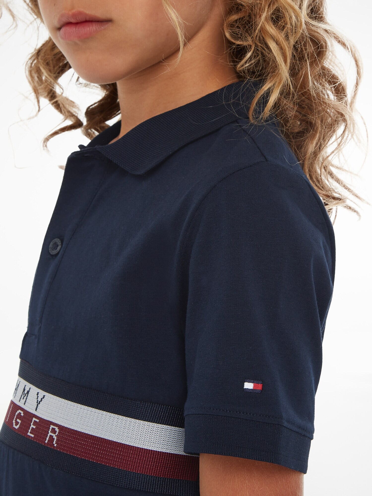 TOMMY HILFIGER Tricou albastru / albastru marin / roșu / alb - Pled.ro